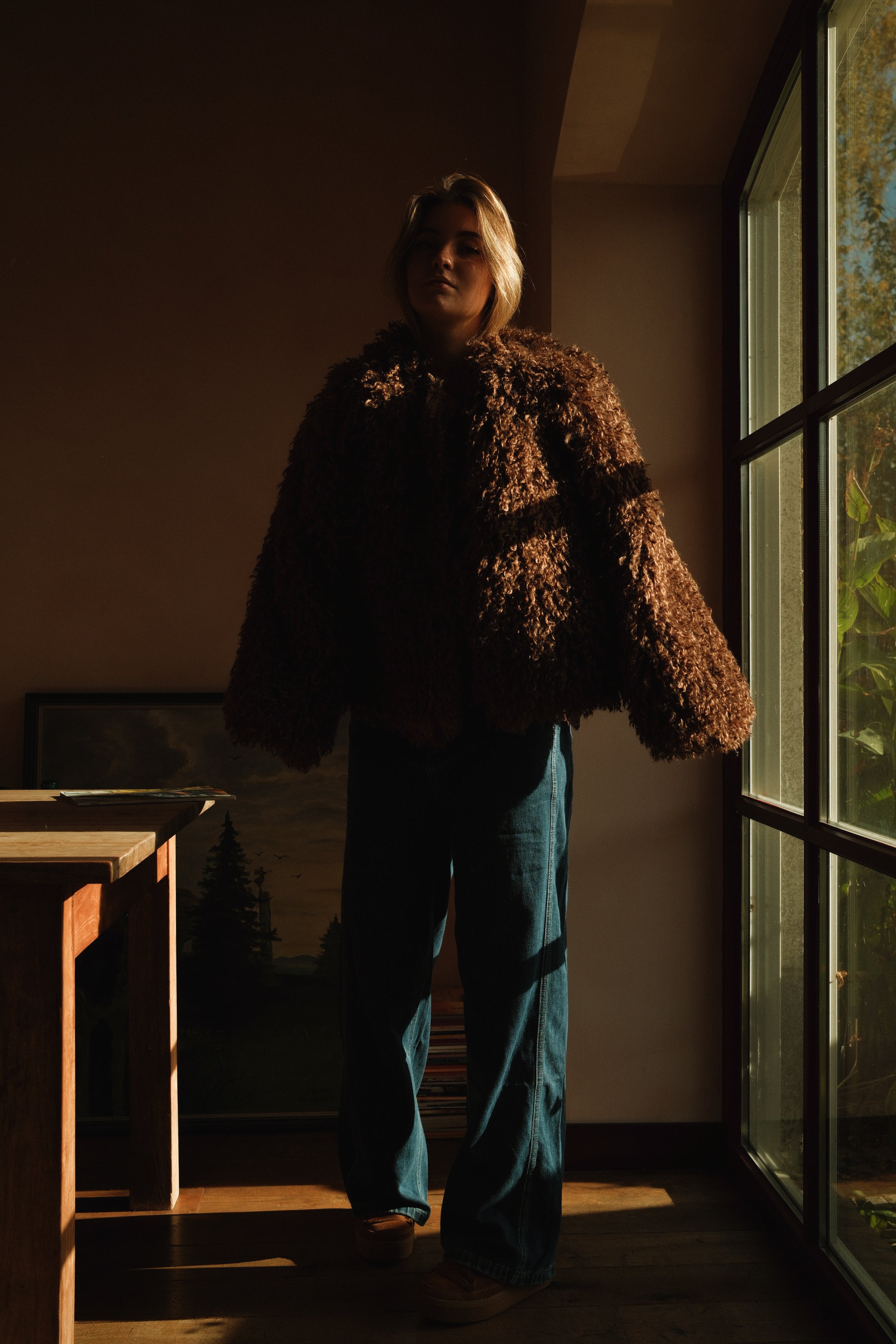 THE TEDDY COAT BROWNIE