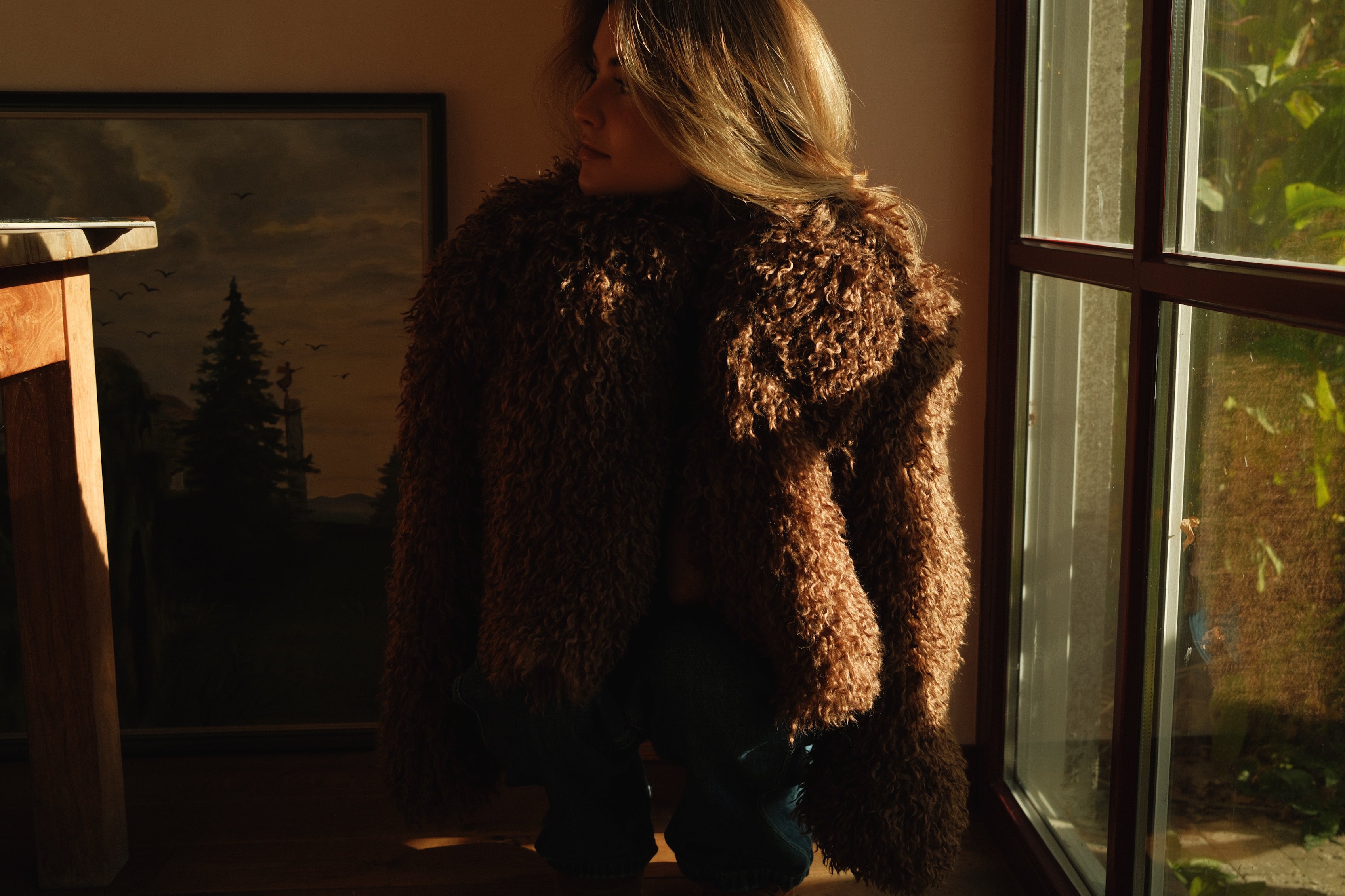 THE TEDDY COAT BROWNIE