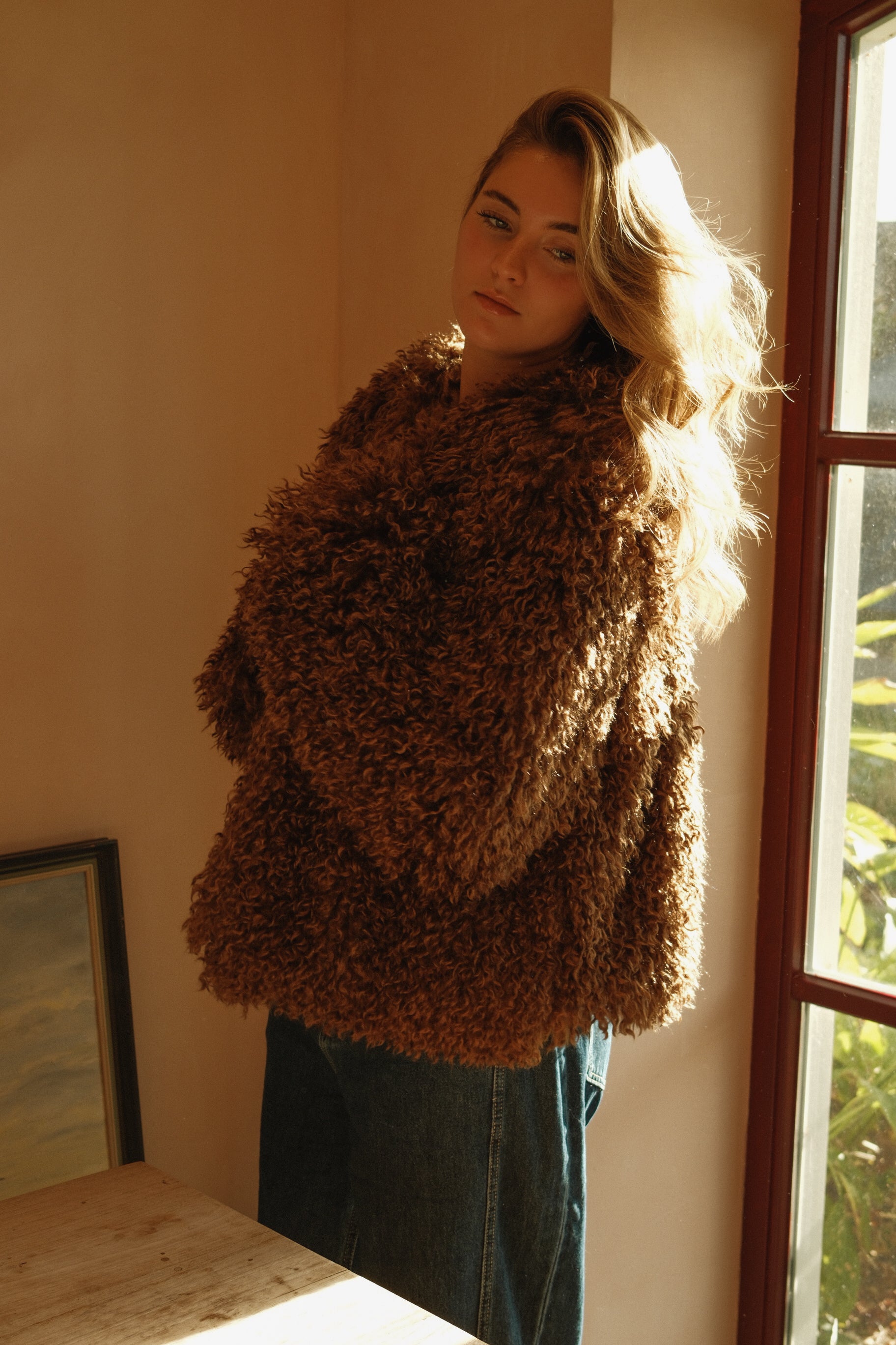 THE TEDDY COAT BROWNIE