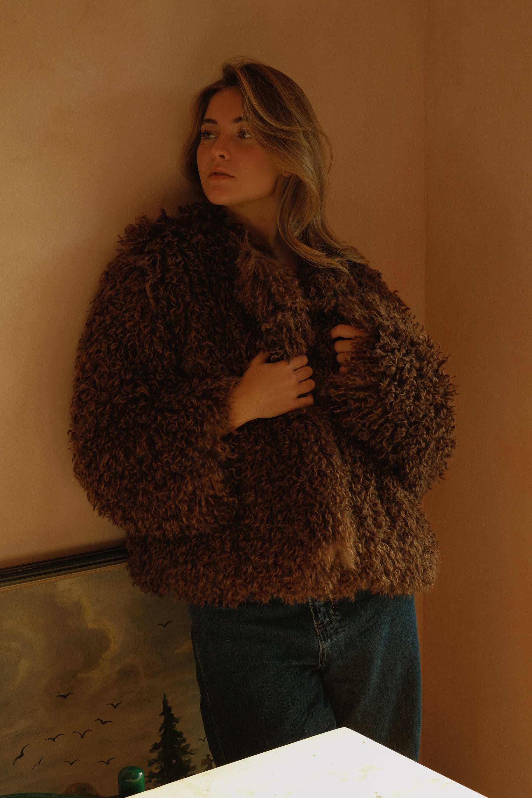 THE TEDDY COAT BROWNIE