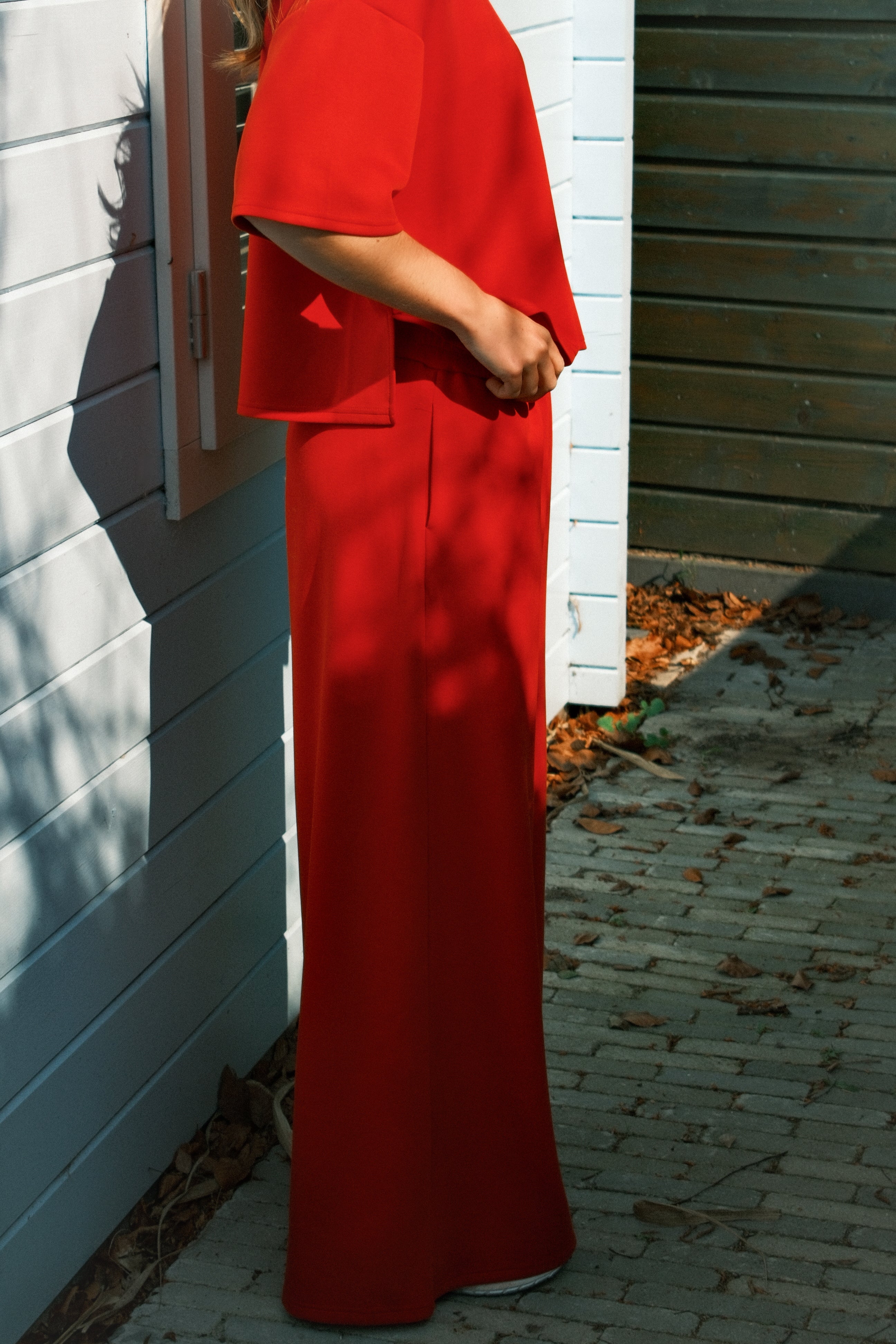 WIDE ATELJEE JOGGER RED
