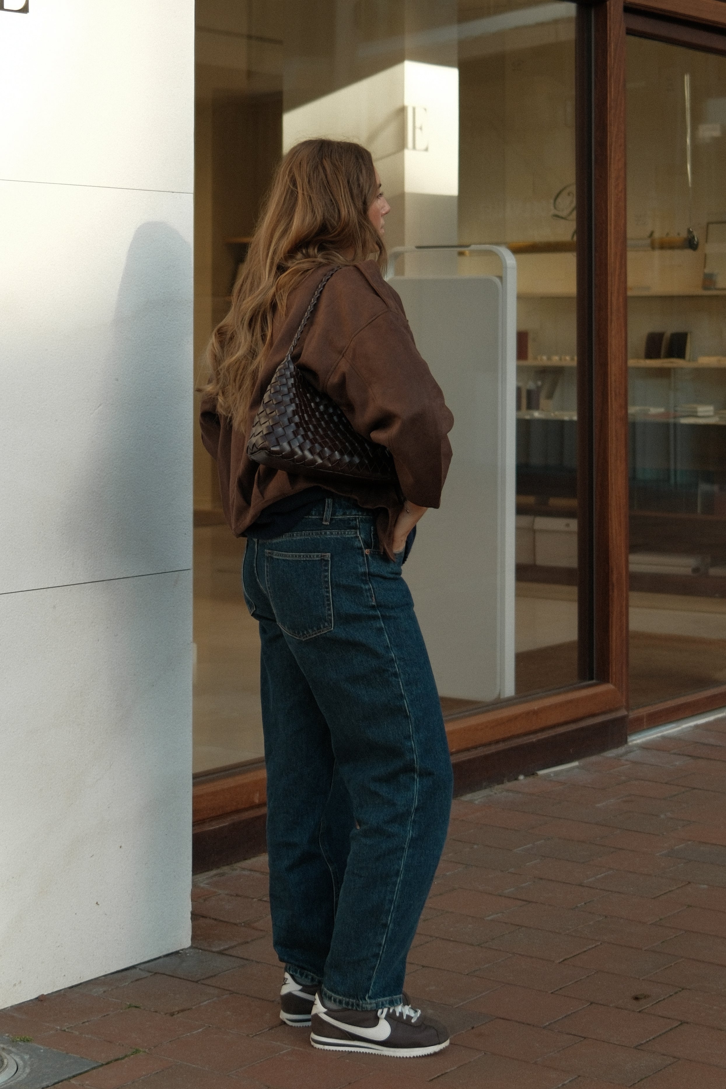 BOMBER SUEDE CHOCO