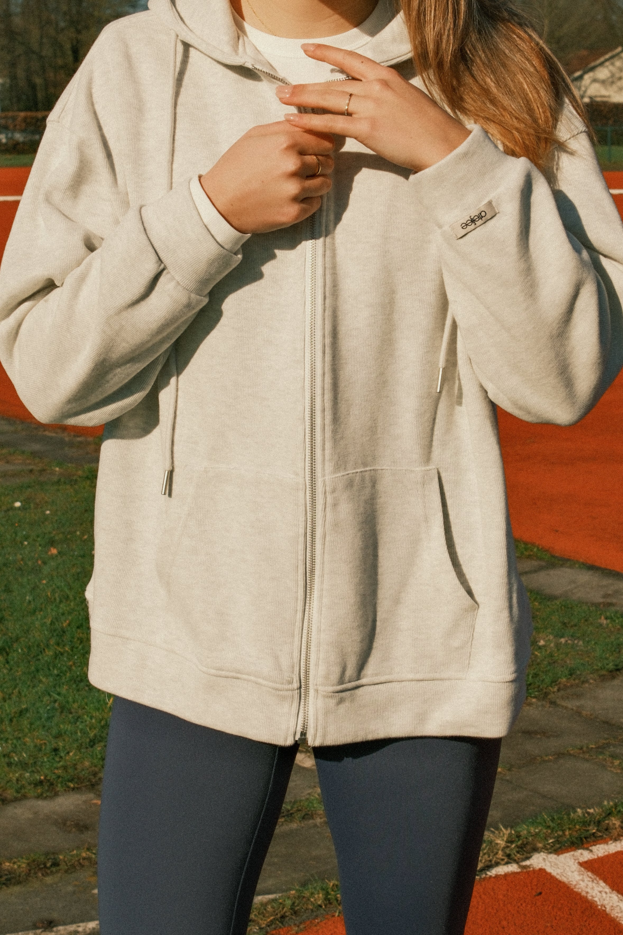 OVERSIZED ATELJEE VEST GREY