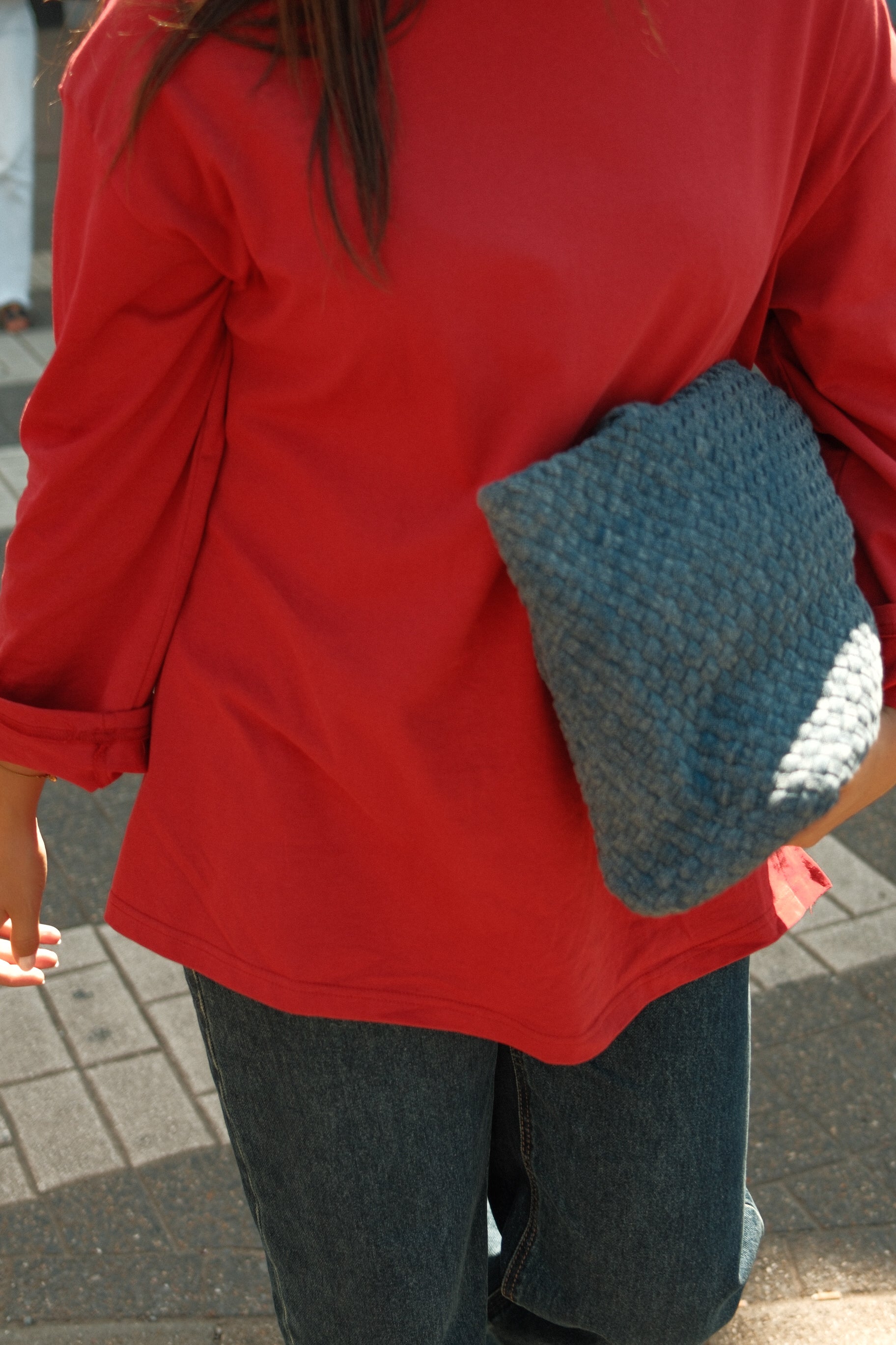 ESSENTIAL LONGSLEEVE RED