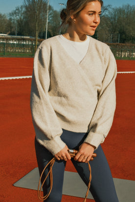 ATELJEE WRAP CARDIGAN