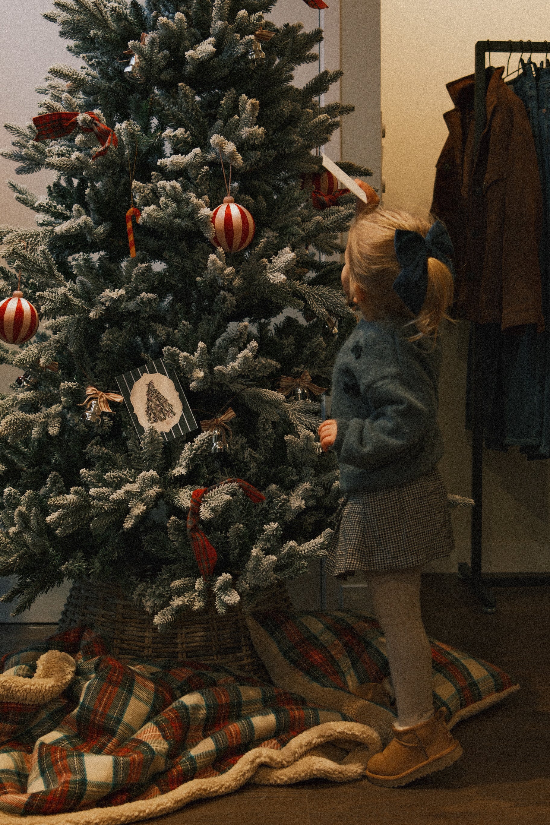 OVERSIZED WINTER SWEATER RED