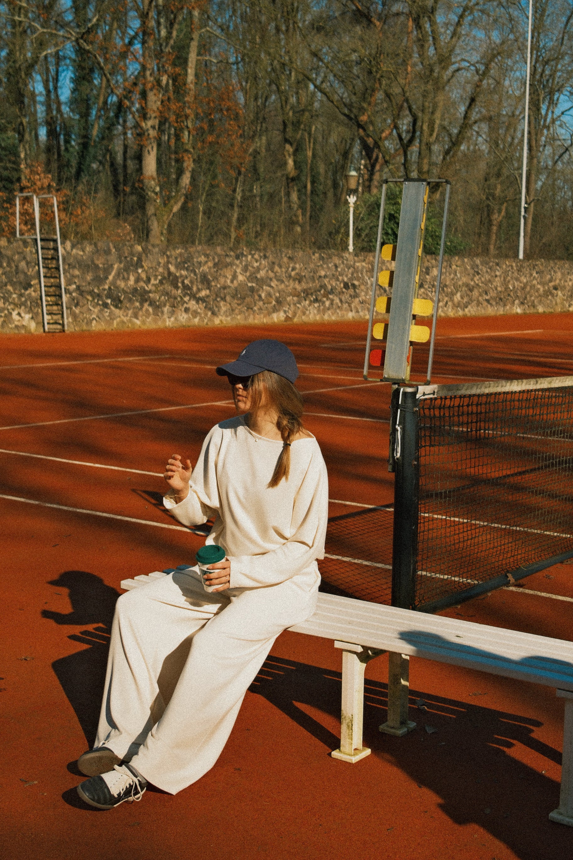 WIDE ATELJEE JOGGER ECRU