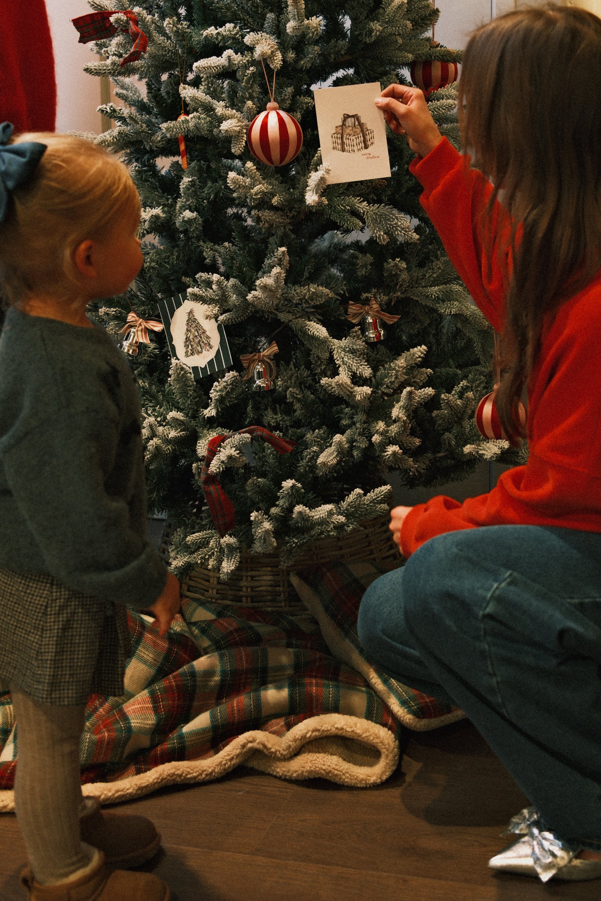 OVERSIZED WINTER SWEATER RED