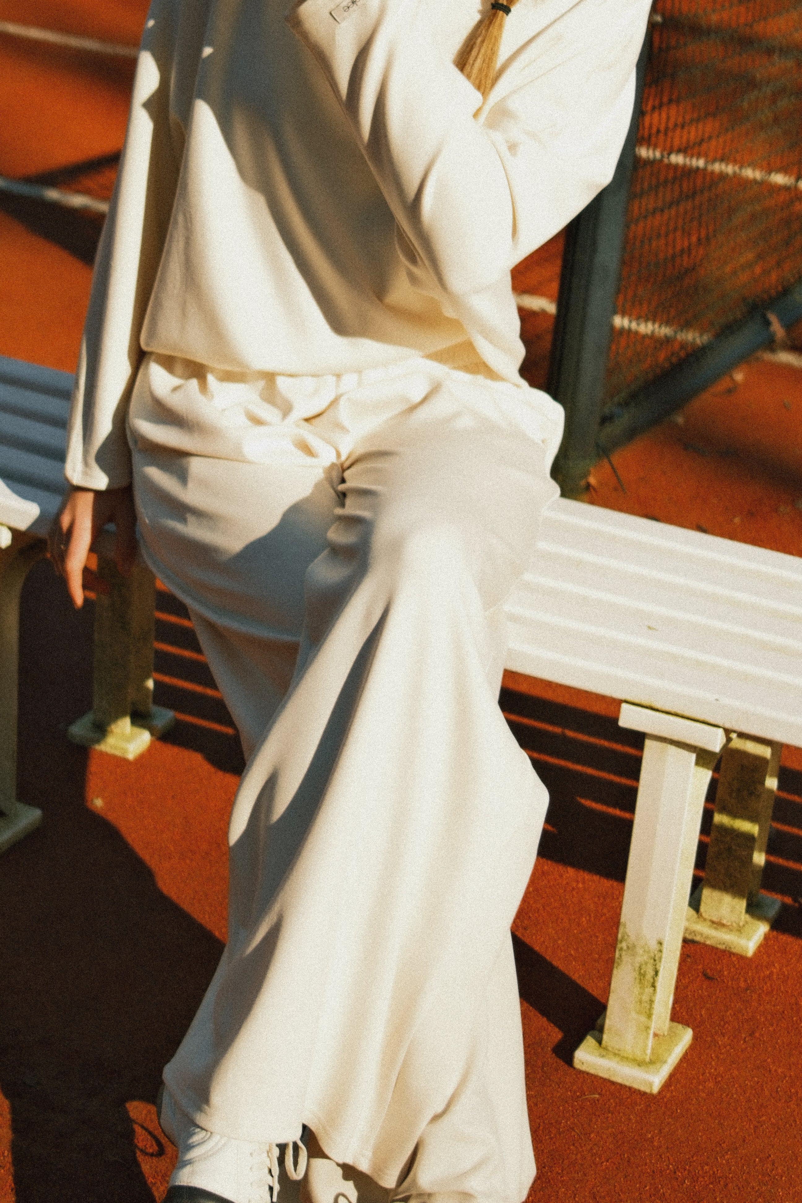 WIDE ATELJEE JOGGER ECRU