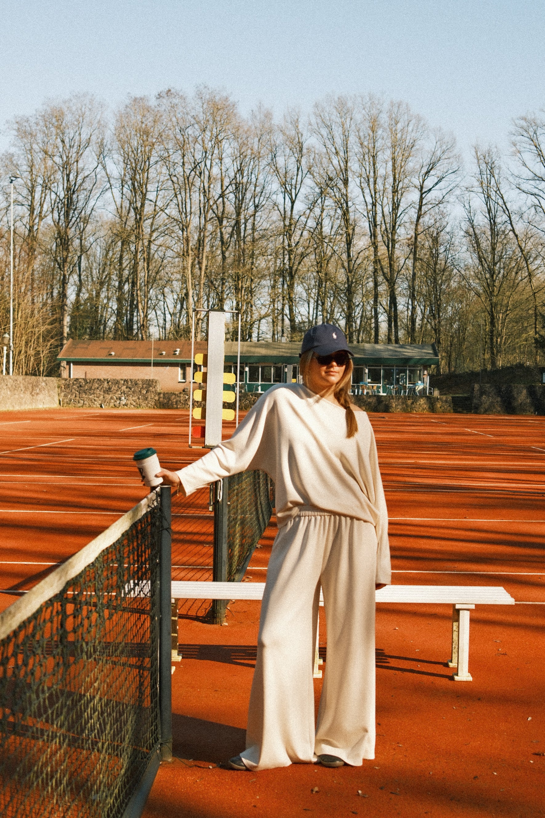 WIDE ATELJEE JOGGER ECRU