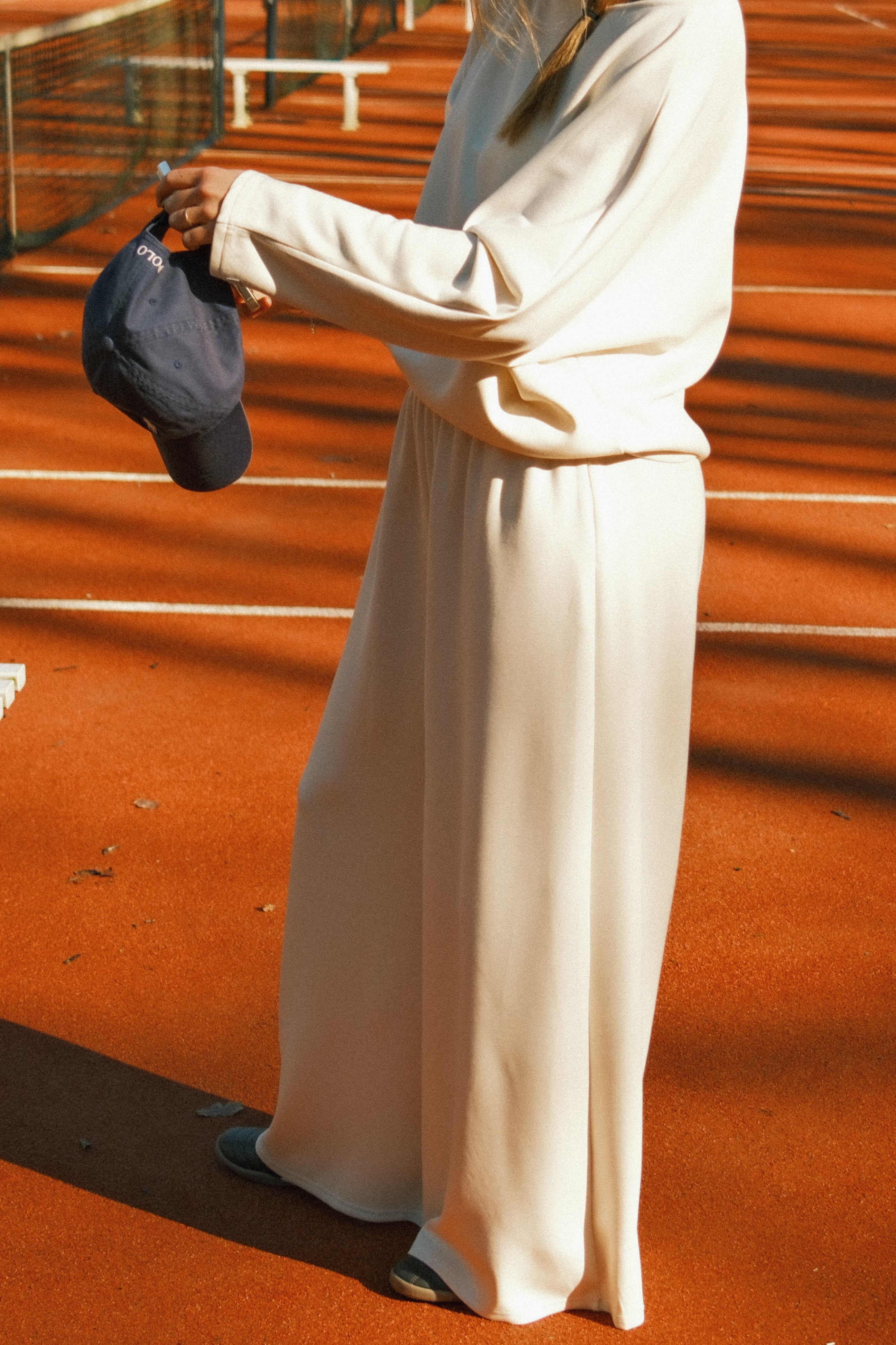 WIDE ATELJEE JOGGER ECRU