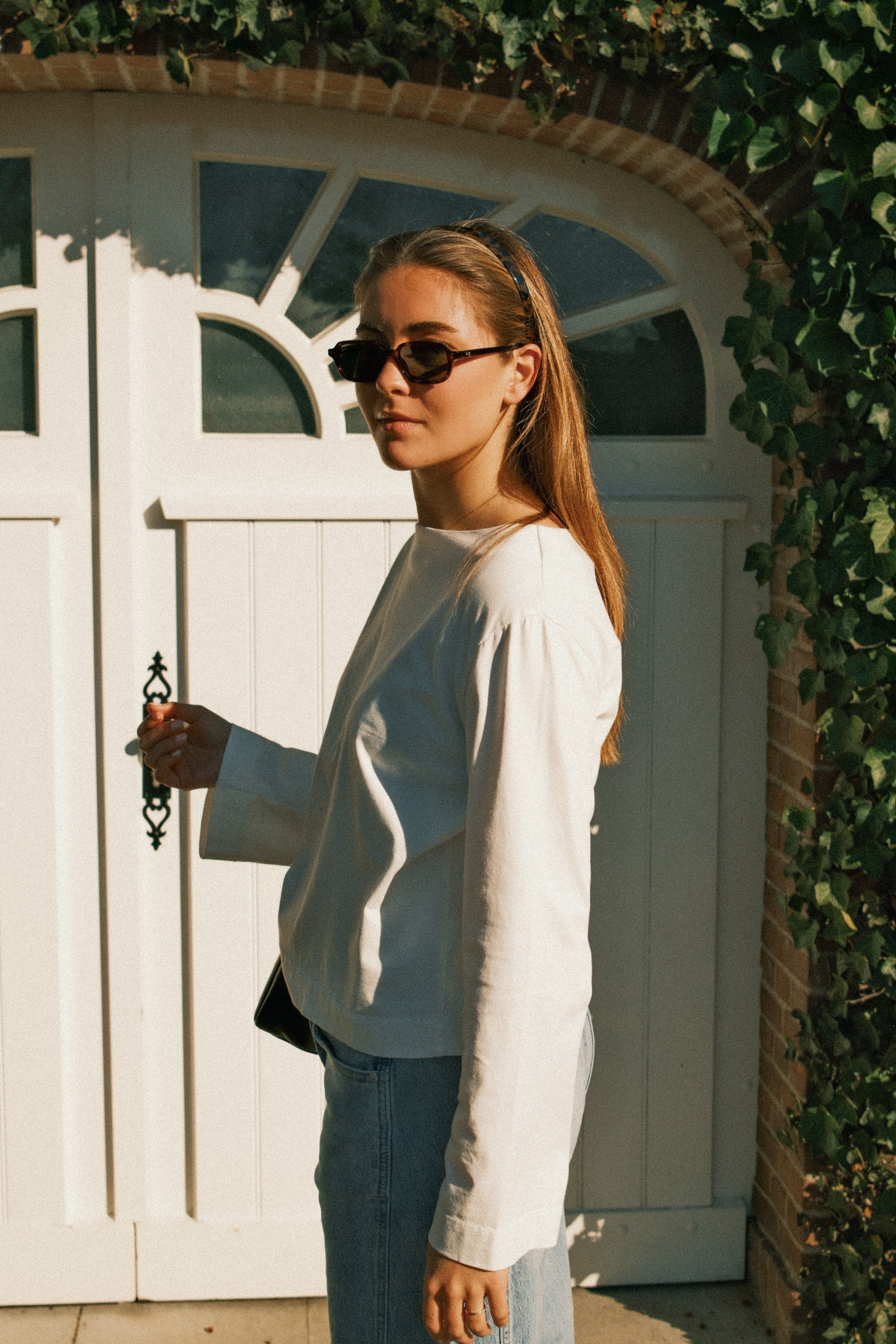 ELLA COTTON LONGSLEEVE WHITE