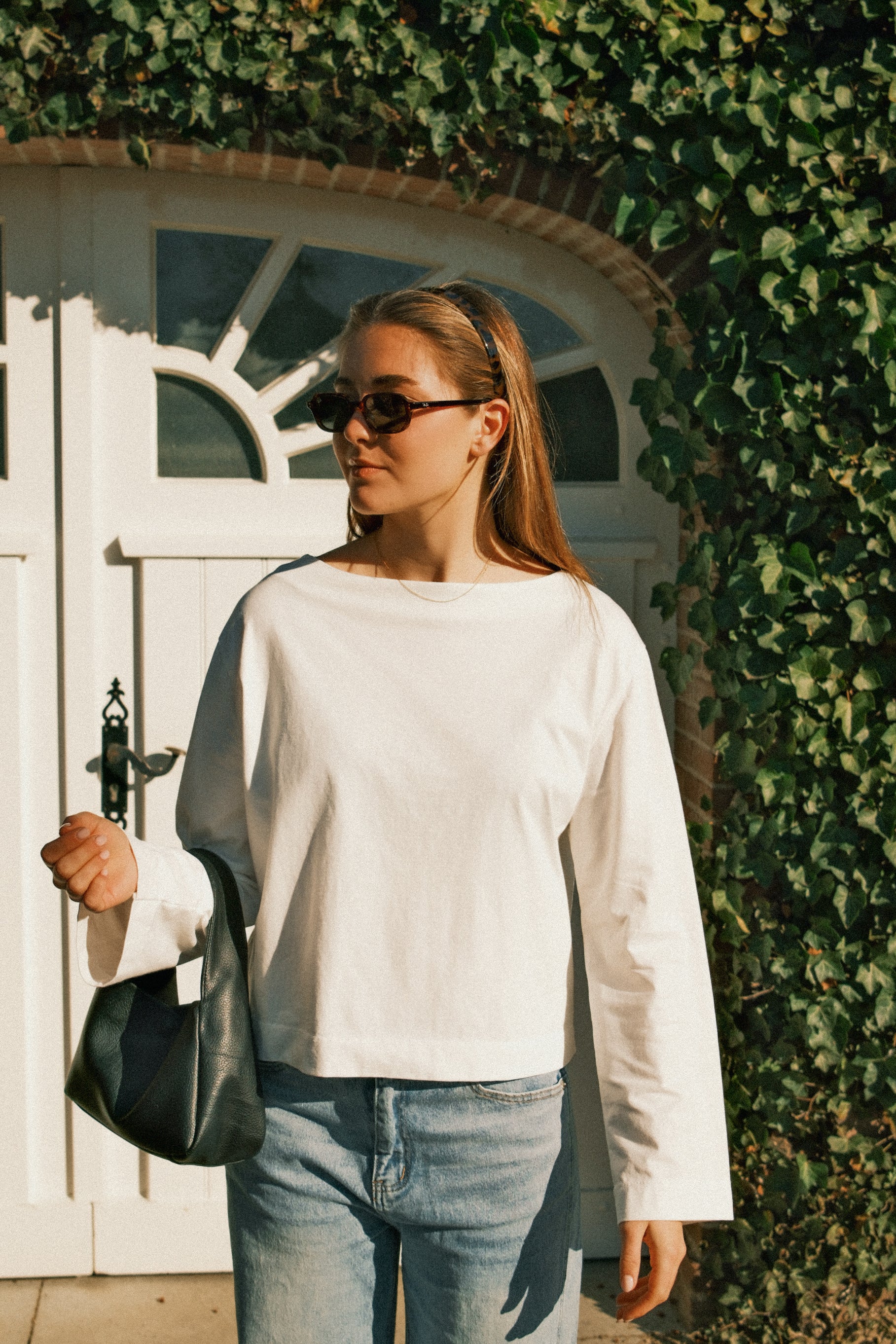 ELLA COTTON LONGSLEEVE WHITE
