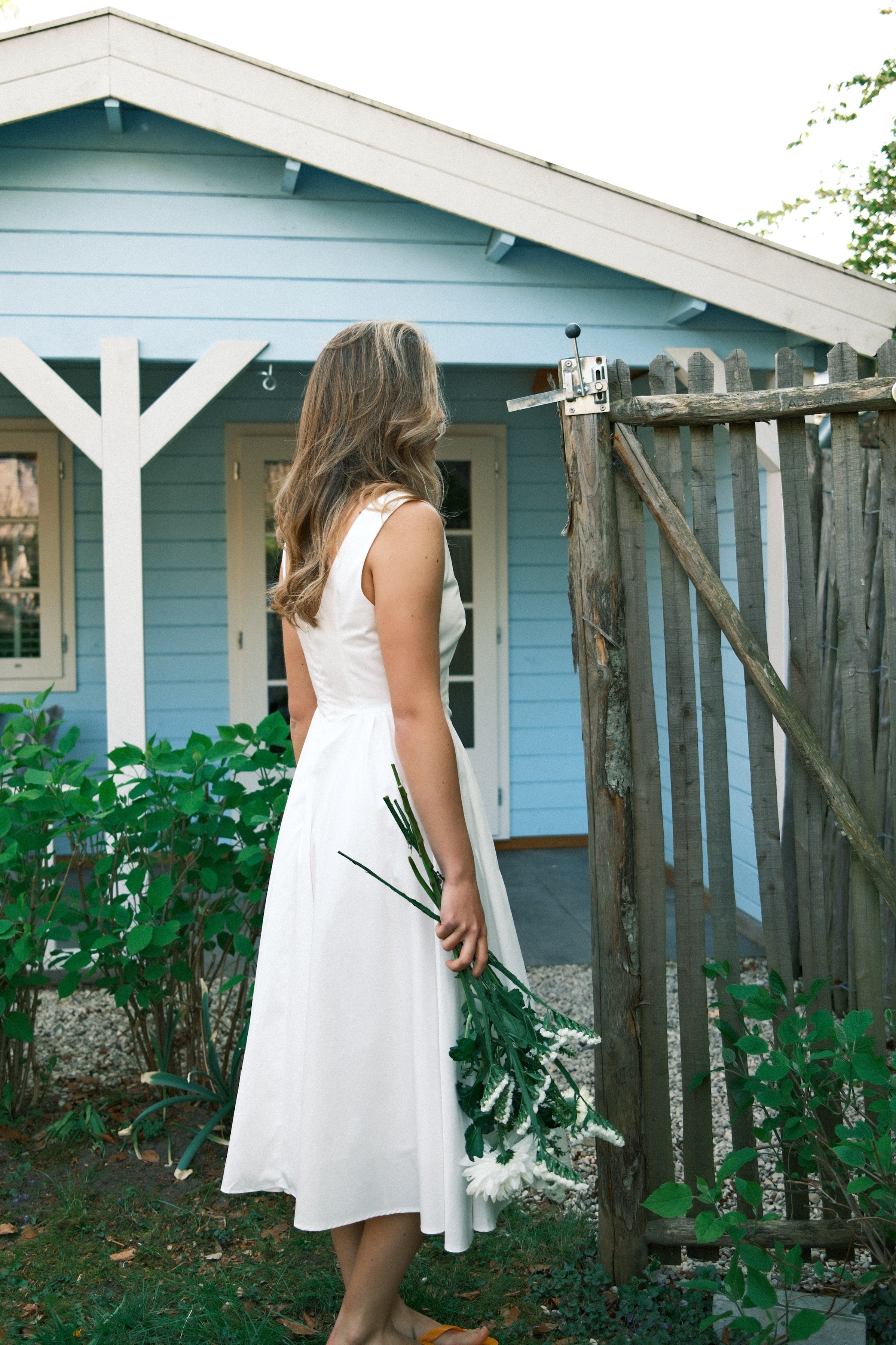 THE ROSIE DRESS WHITE
