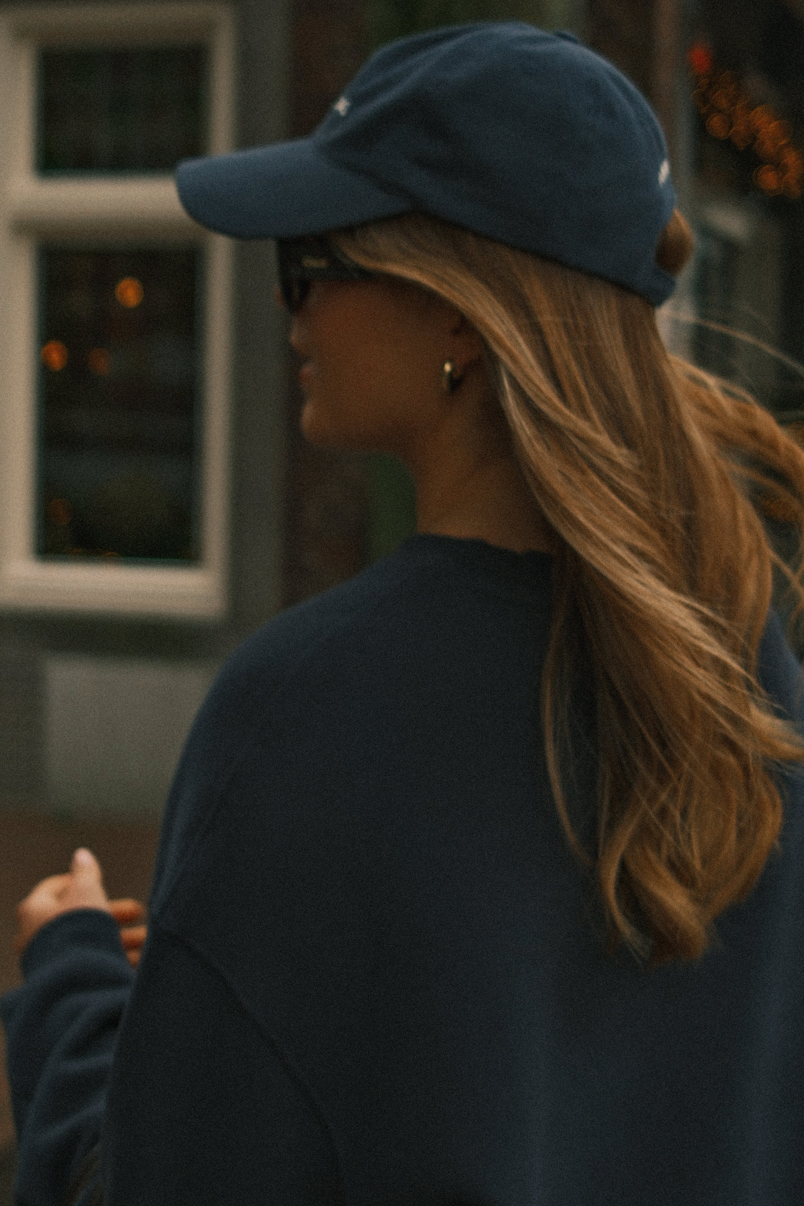 OVERSIZED MAE SWEATER NAVY