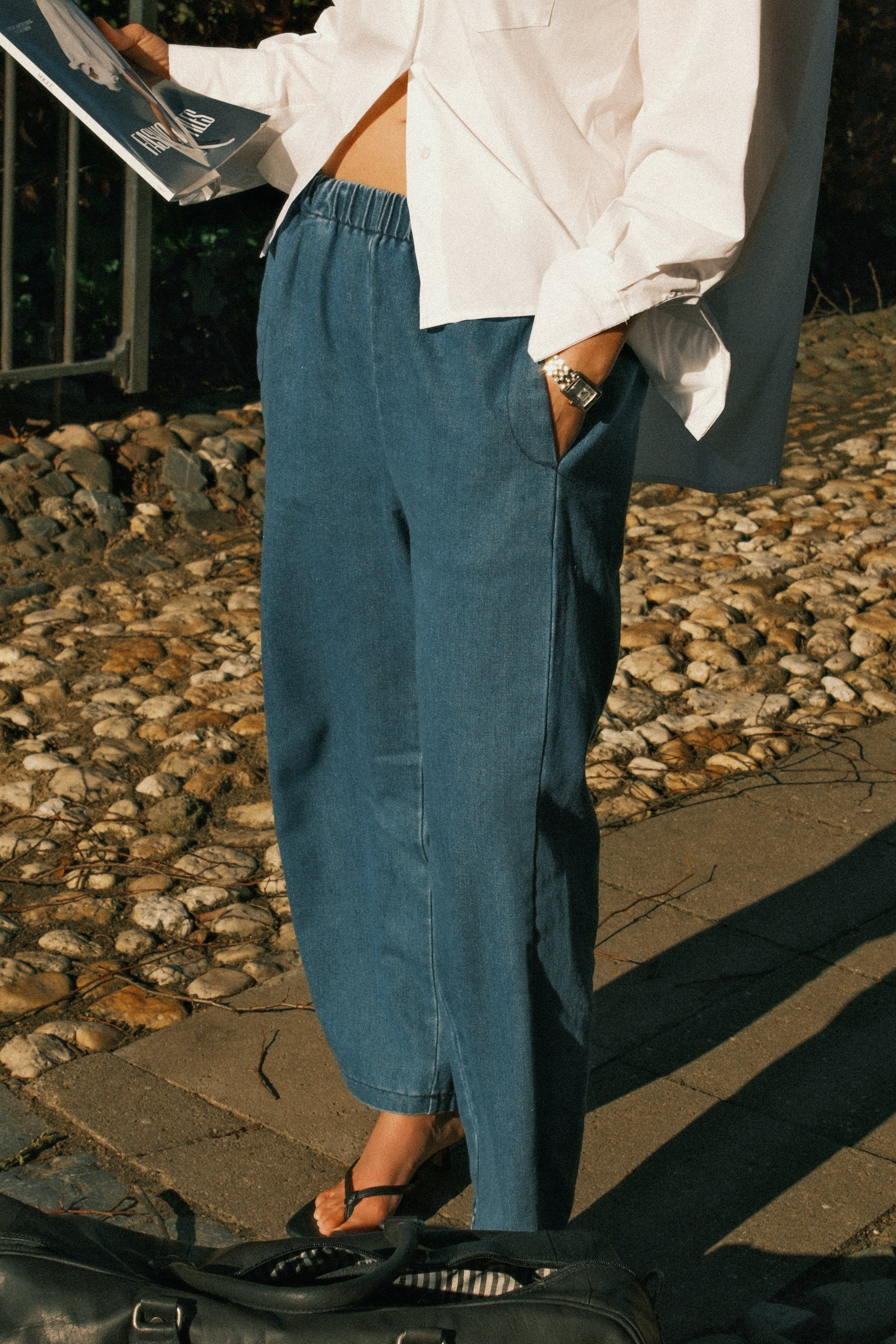 DENIM MAYA PANTS