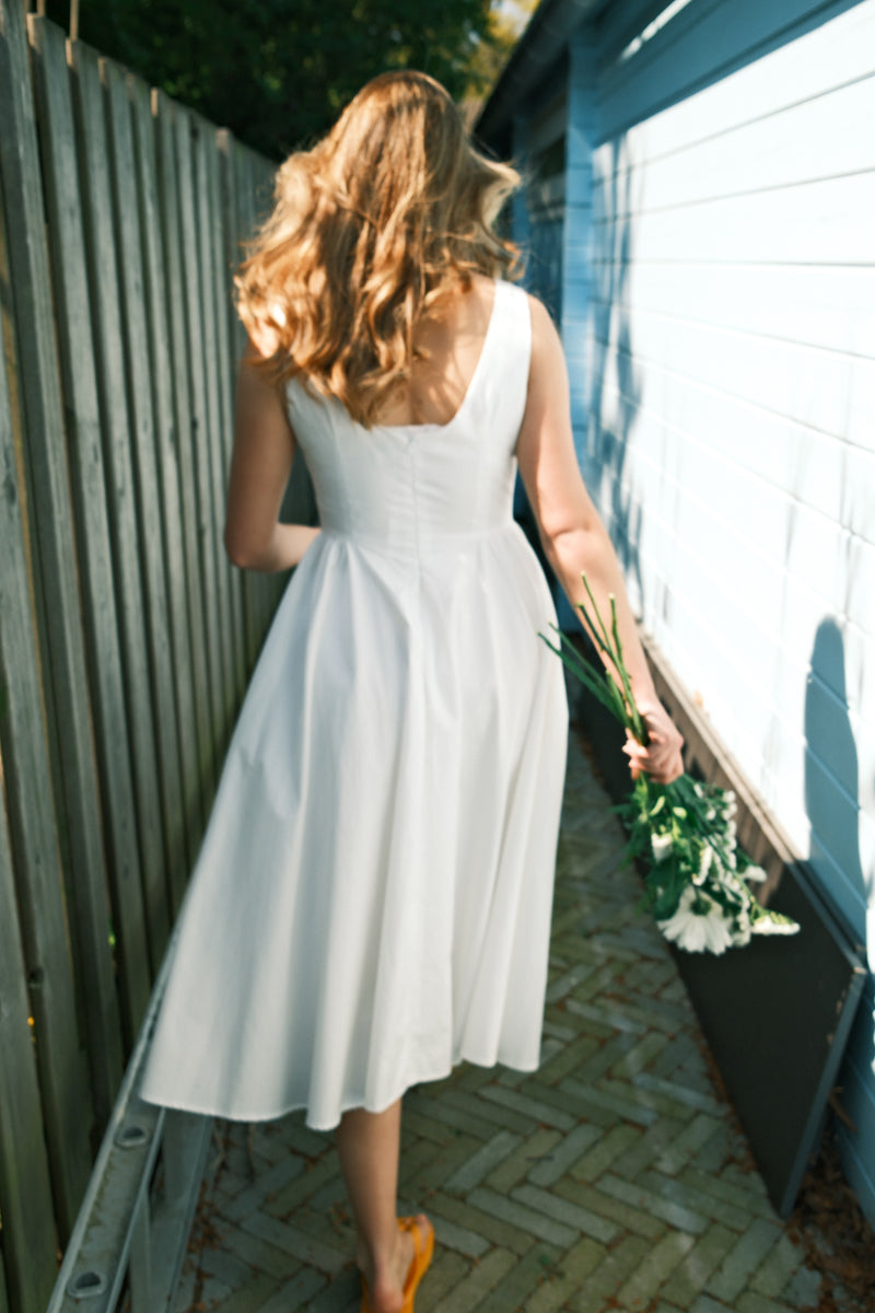THE ROSIE DRESS WHITE