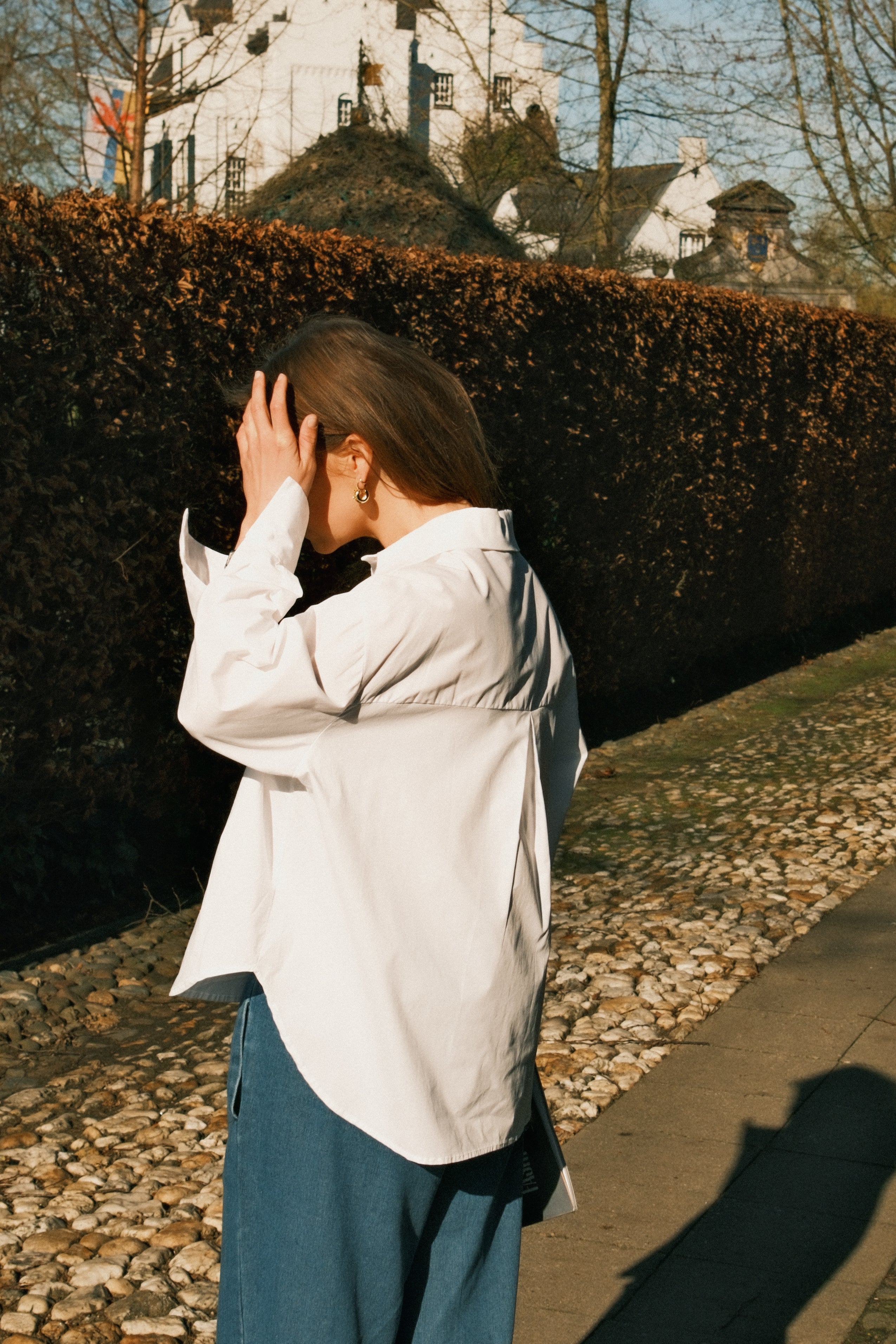 THE JULIA SHIRT WHITE