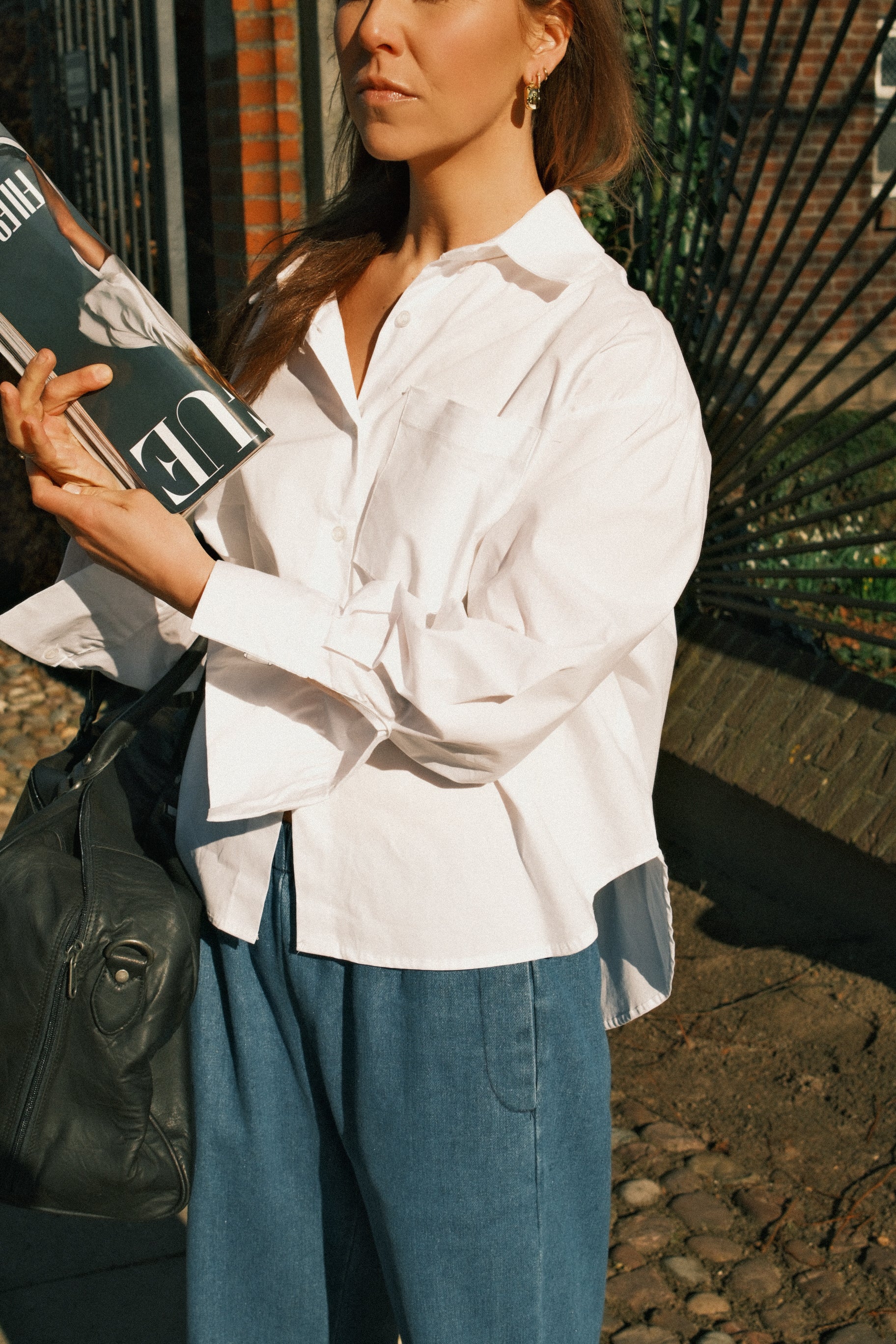 THE JULIA SHIRT WHITE