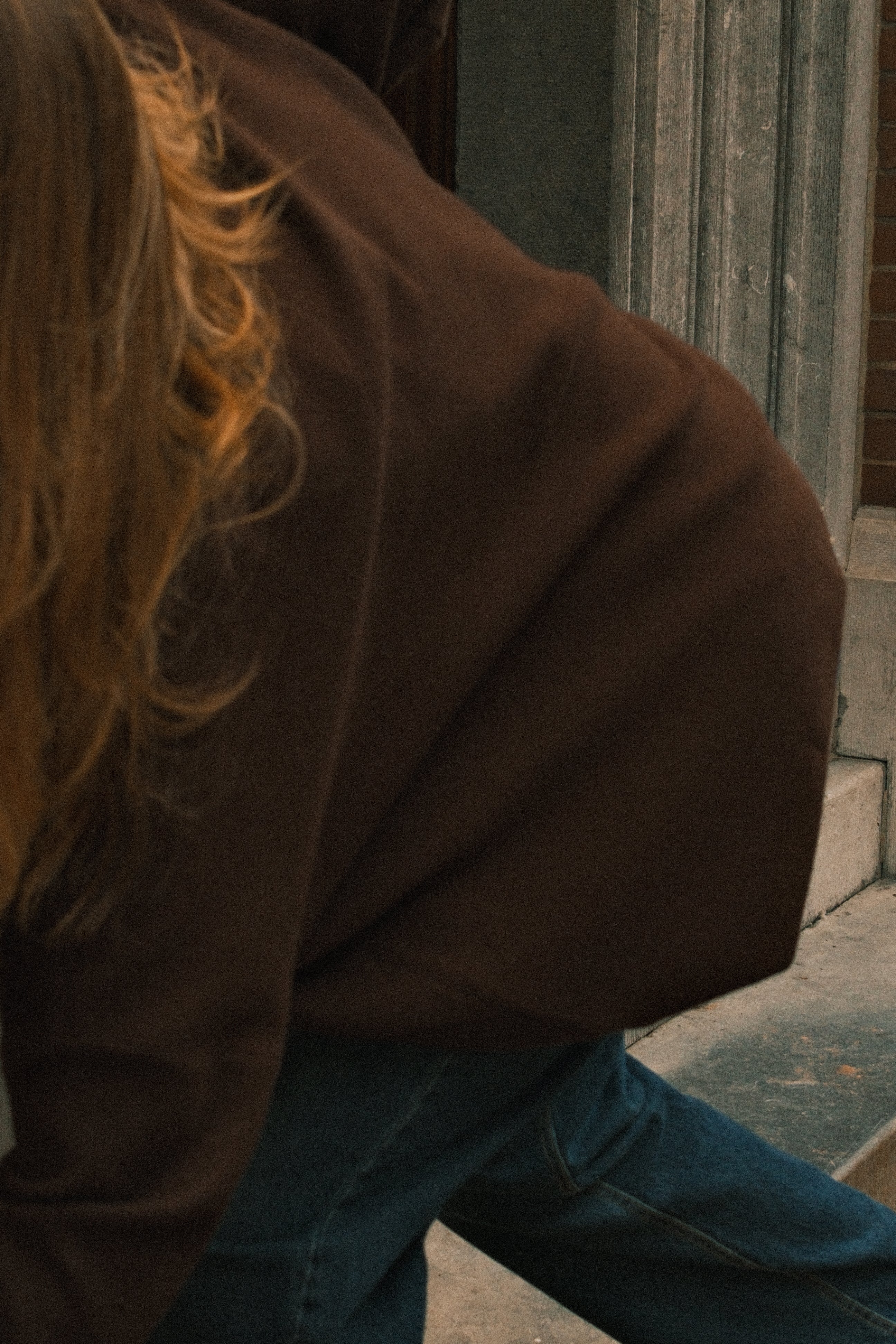 OVERSIZED ELLE SWEATER CHOCO