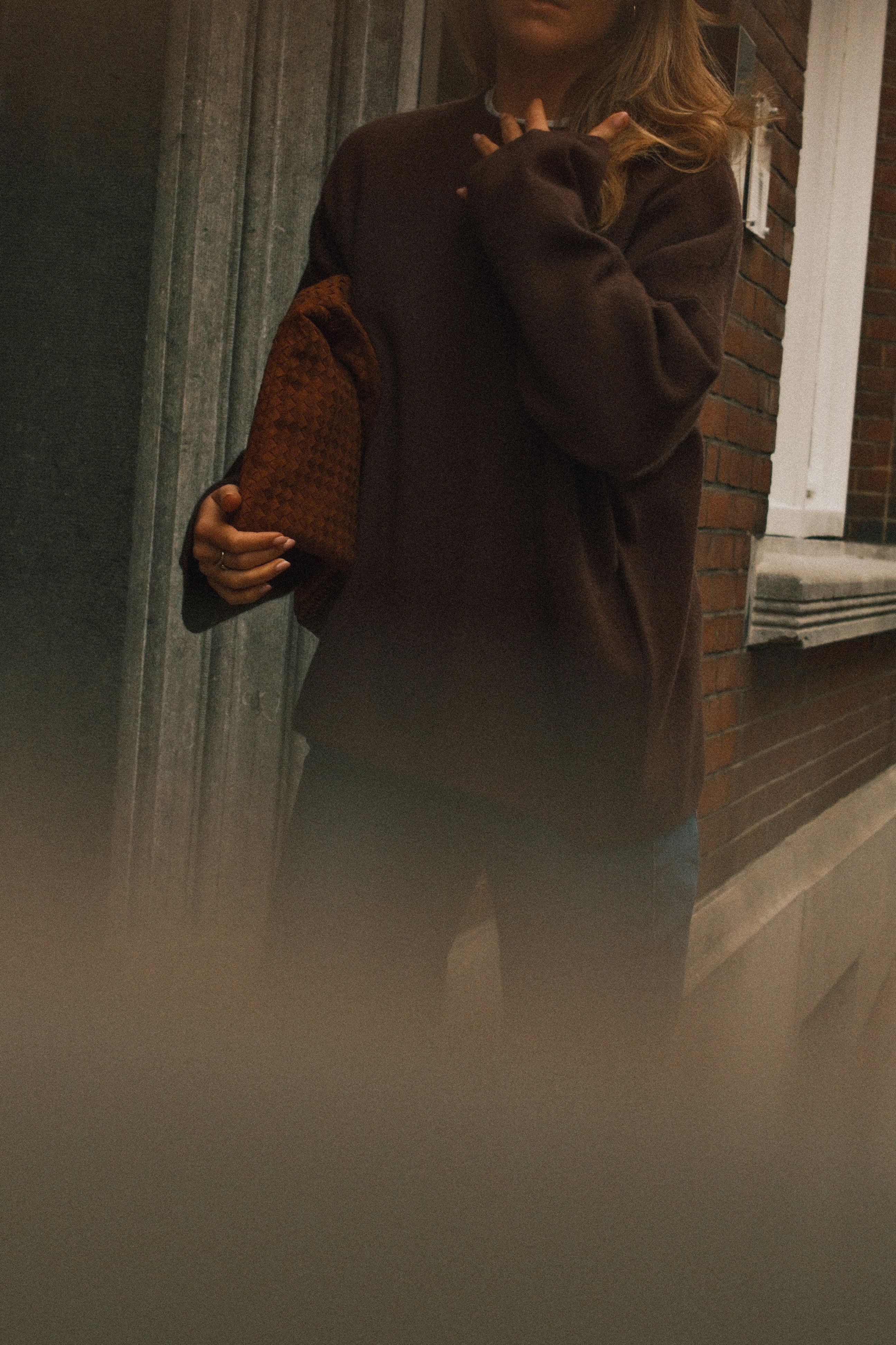 OVERSIZED ELLE SWEATER CHOCO