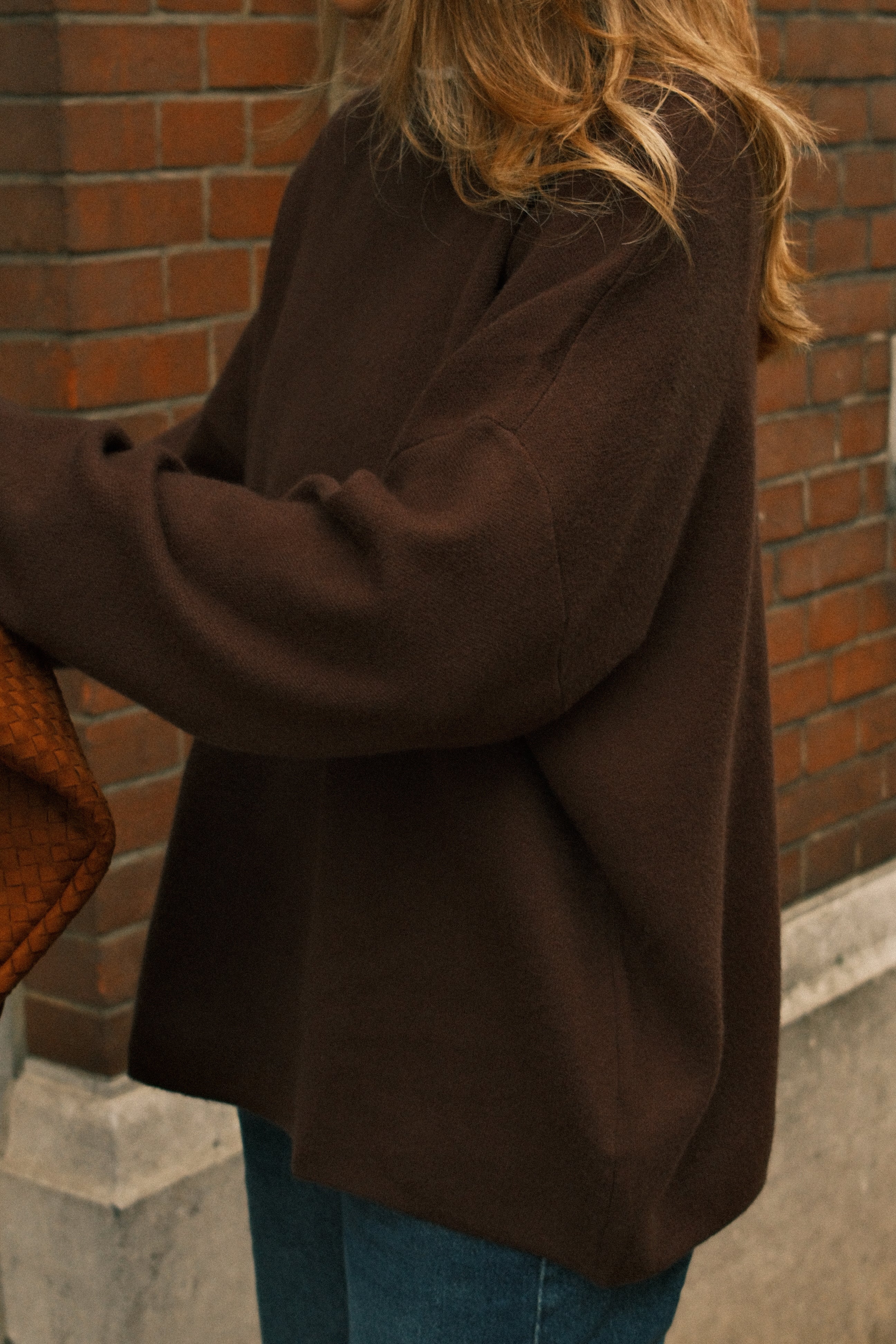 OVERSIZED ELLE SWEATER CHOCO