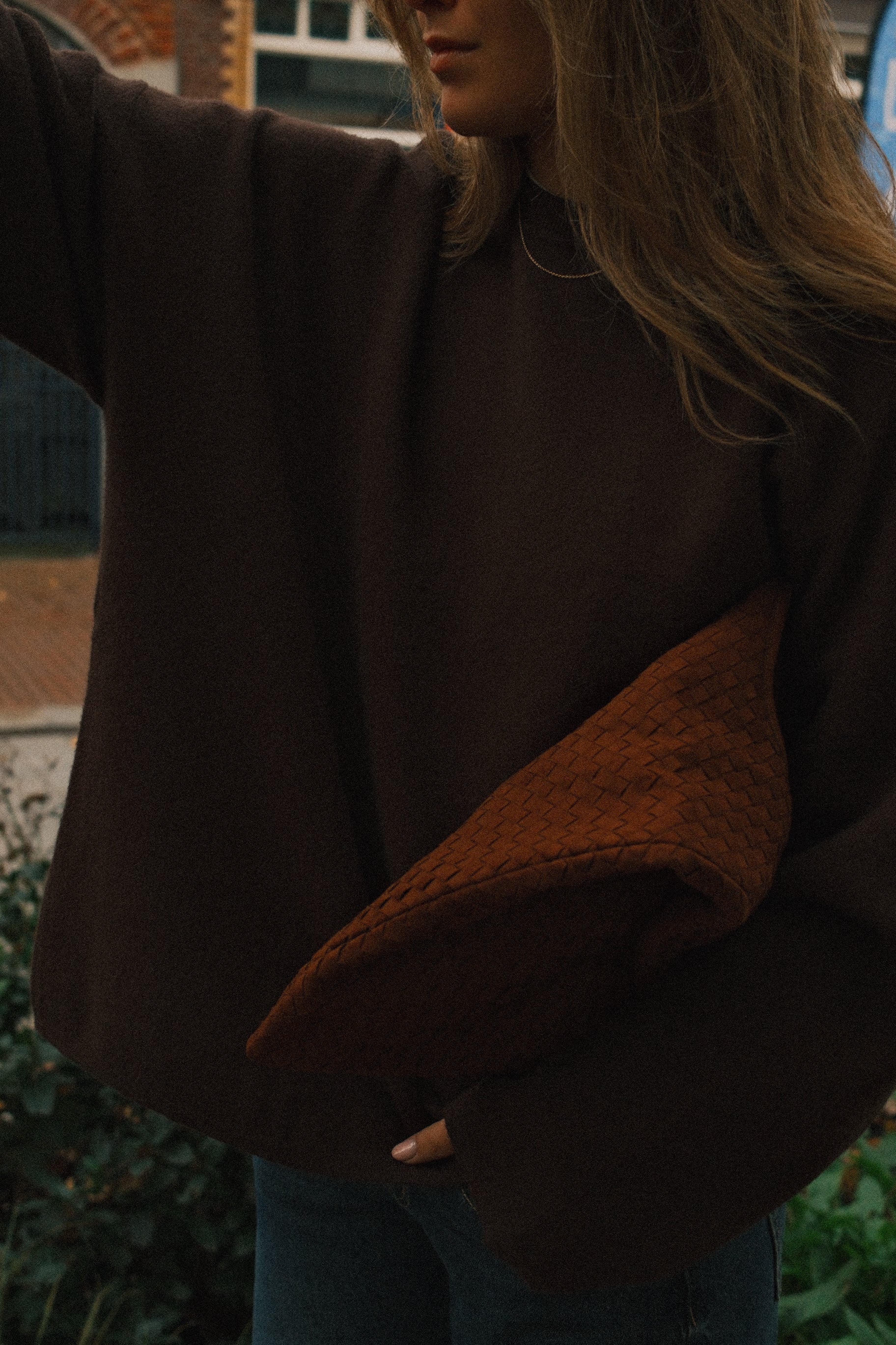 OVERSIZED ELLE SWEATER CHOCO
