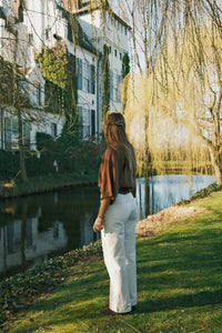 STRAIGHT WIDE NORA JEANS WHITE