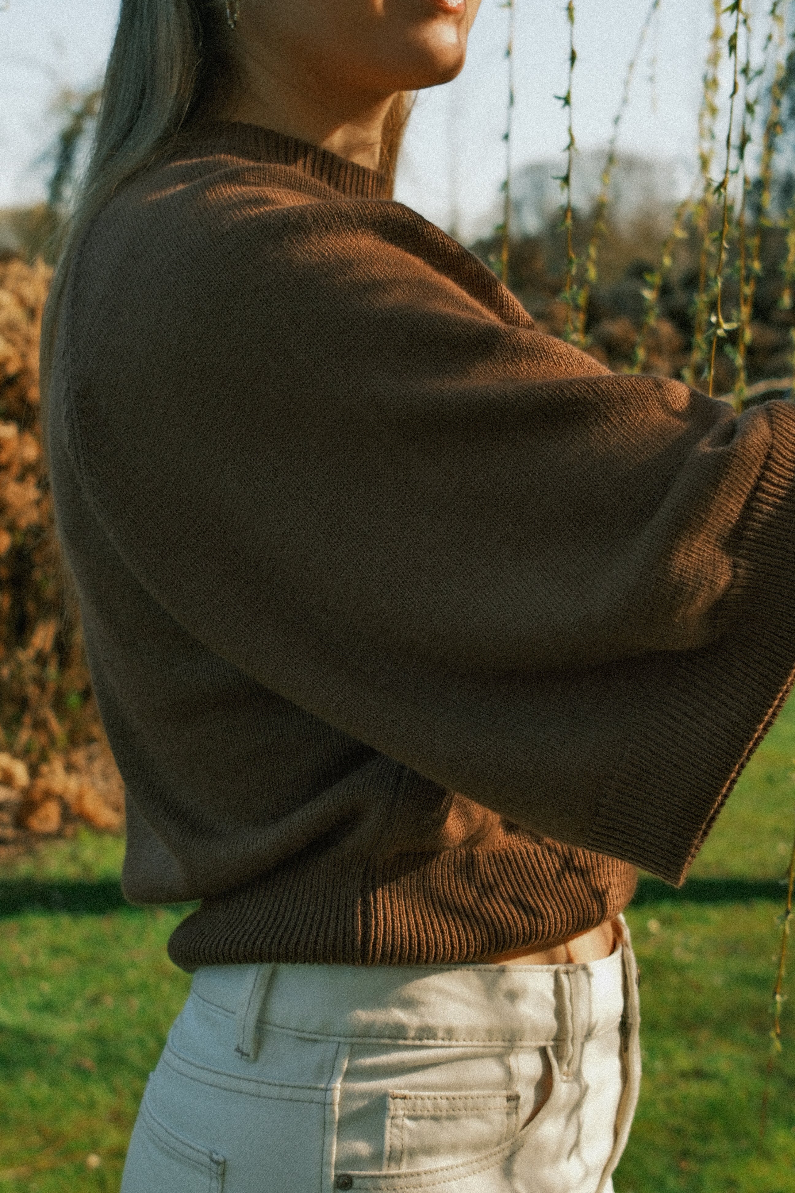 THE COTTON SAAR KNIT CHOCO