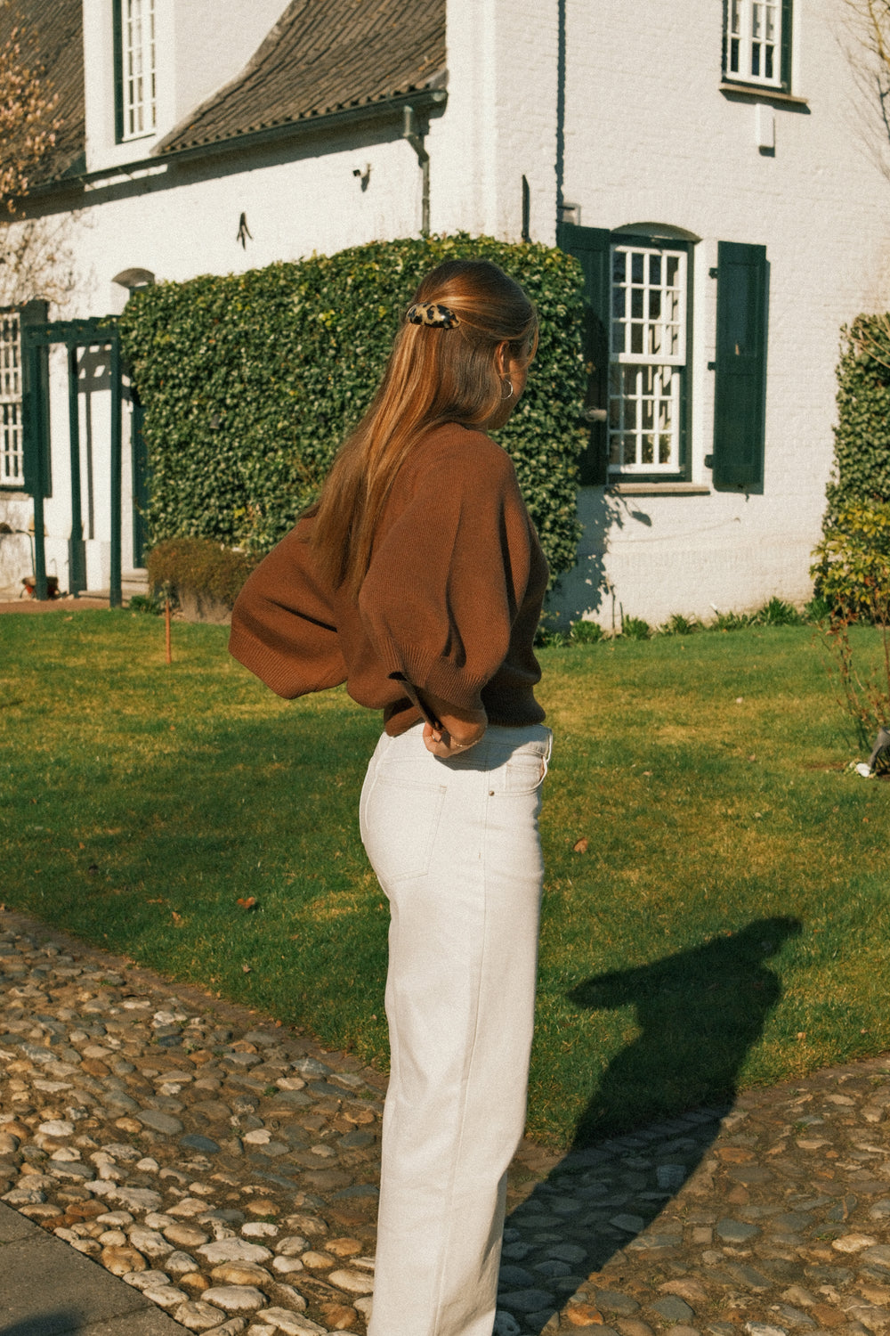 THE COTTON SAAR KNIT CHOCO