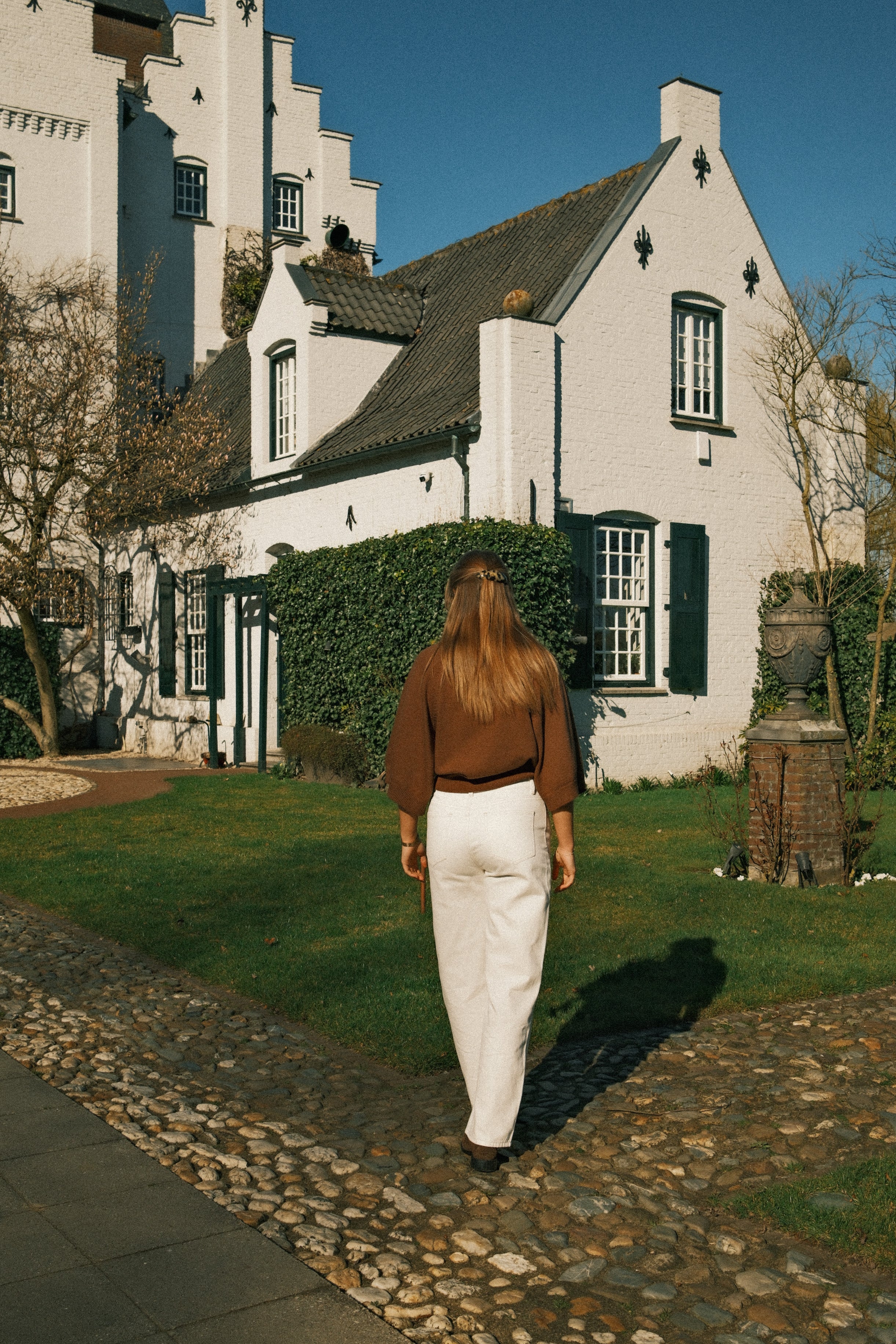 STRAIGHT WIDE NORA JEANS WHITE