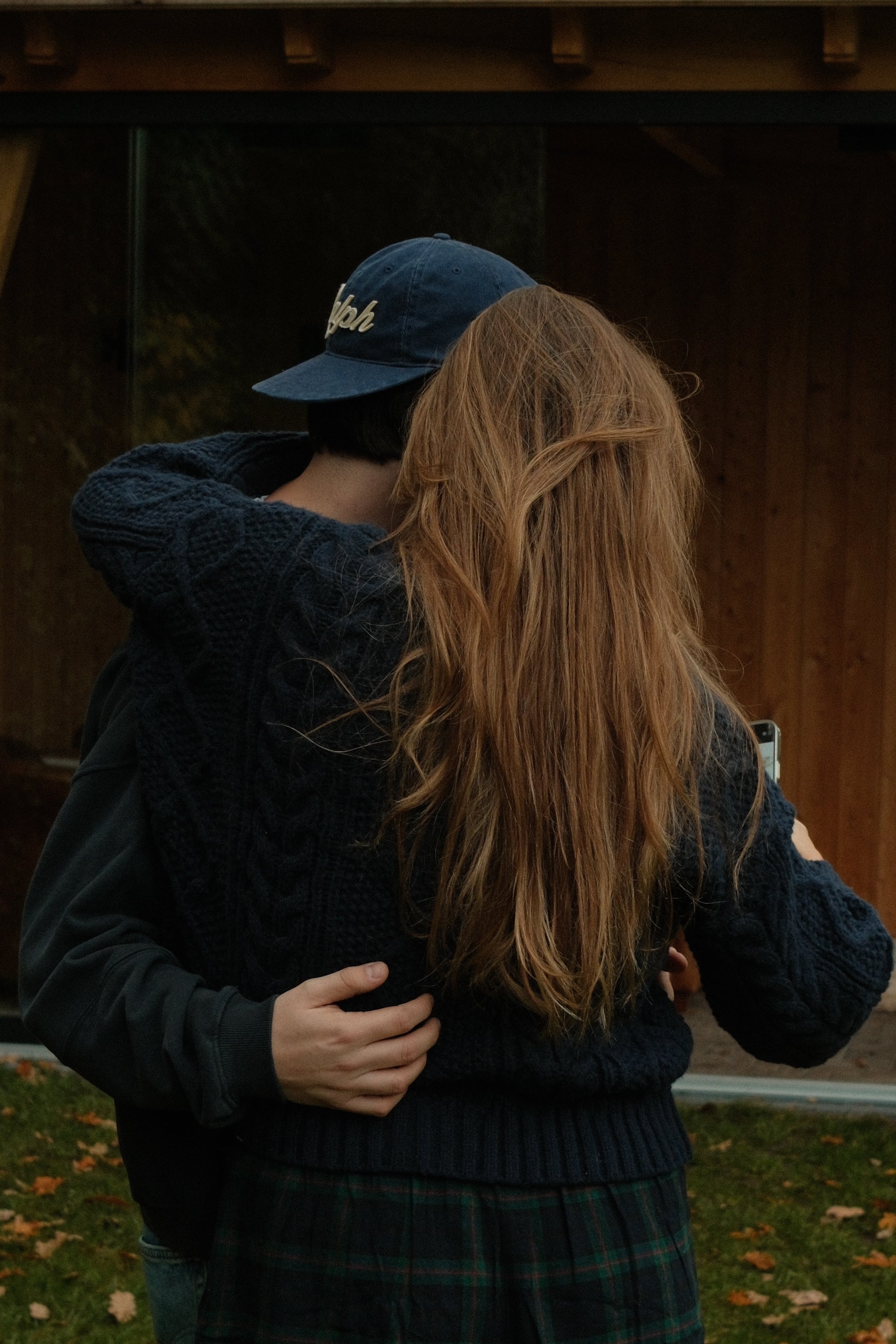 HERITAGE CABLE CARDIGAN NAVY