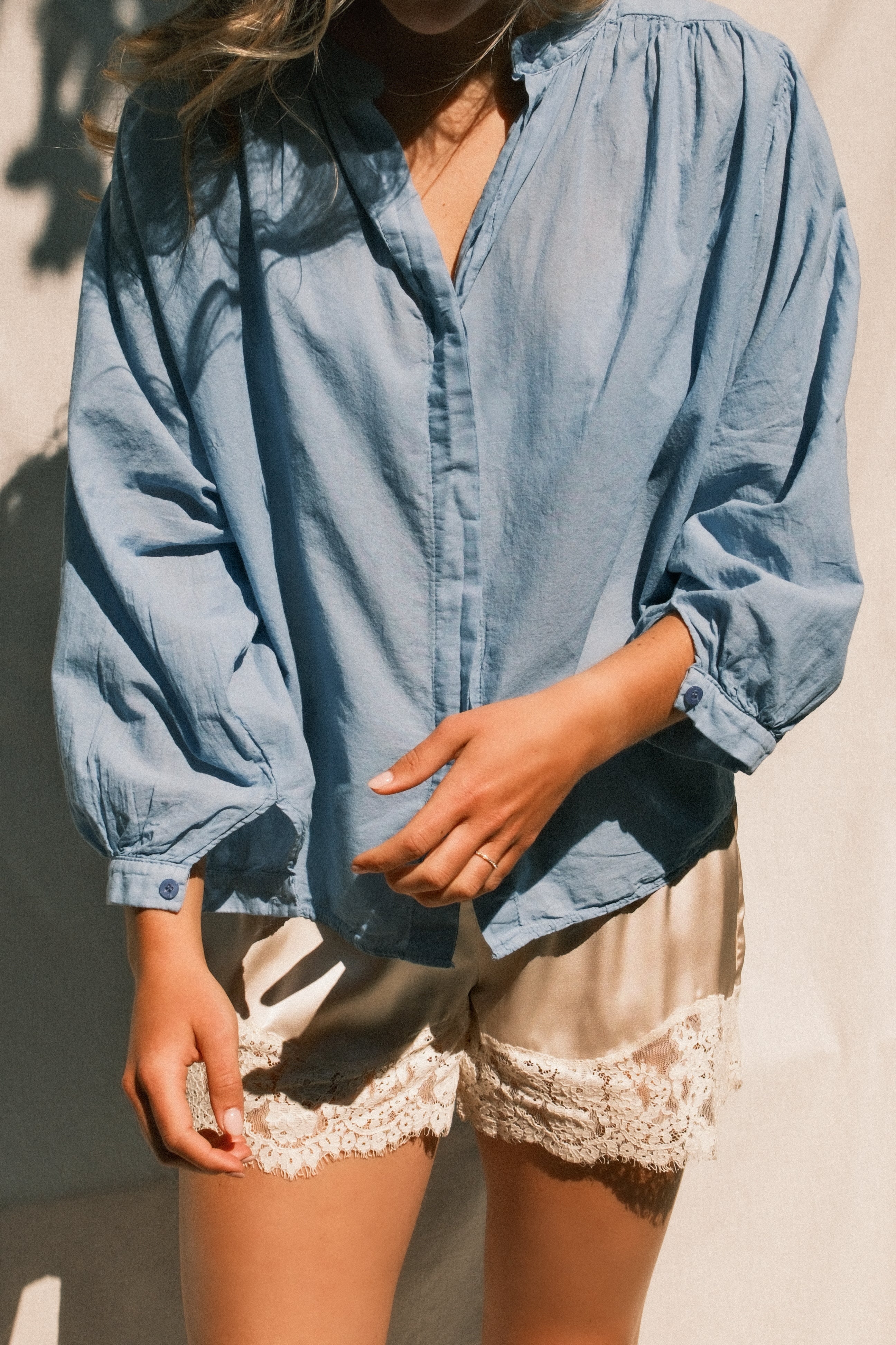 THE NORAH SHIRT DENIMBLUE