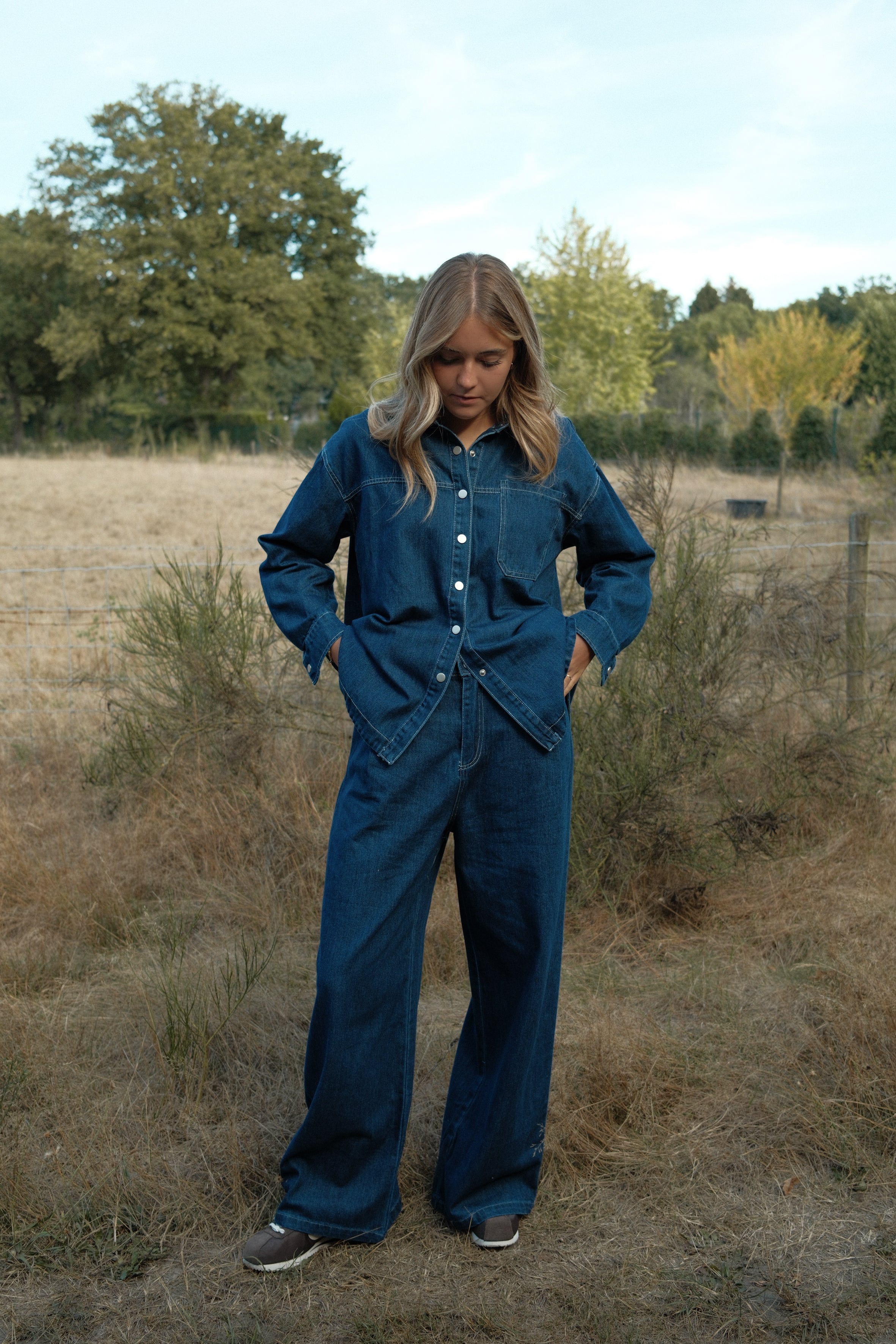 THE DENIM VIENNA SET - JEANS