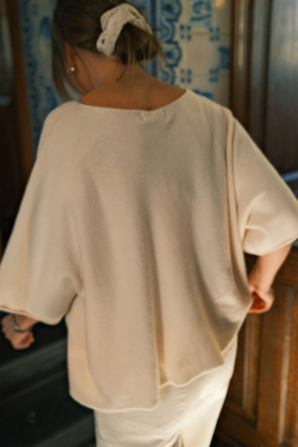 THE LILY KNIT ECRU