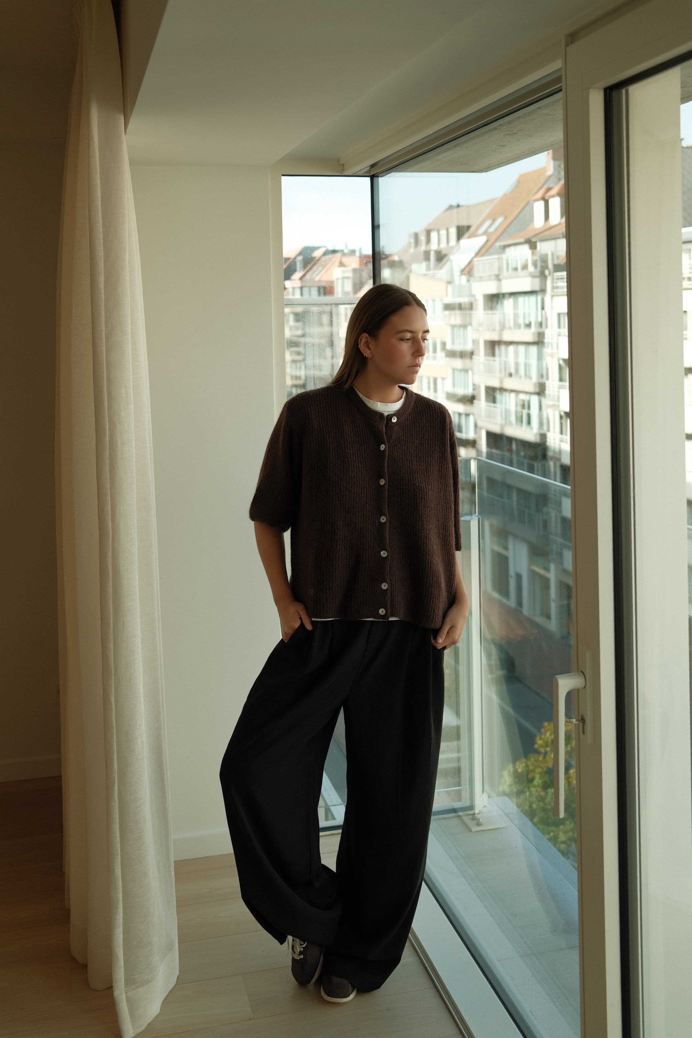 WIDE NOLA PANTALON BLACK