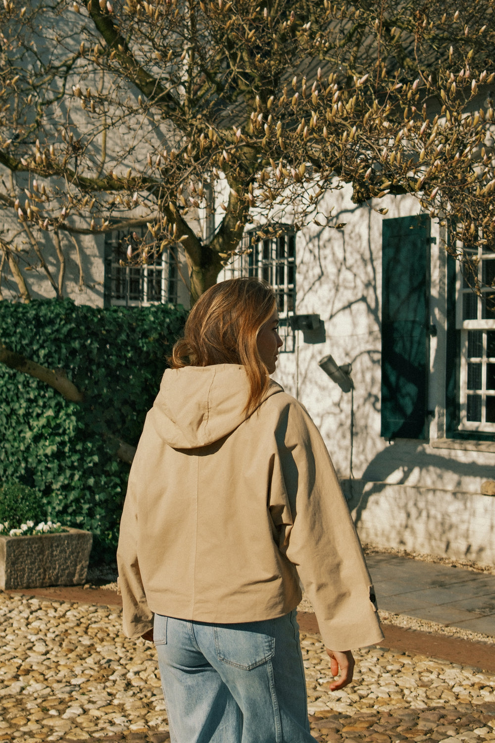 SIGNATURE SPRING COAT BEIGE
