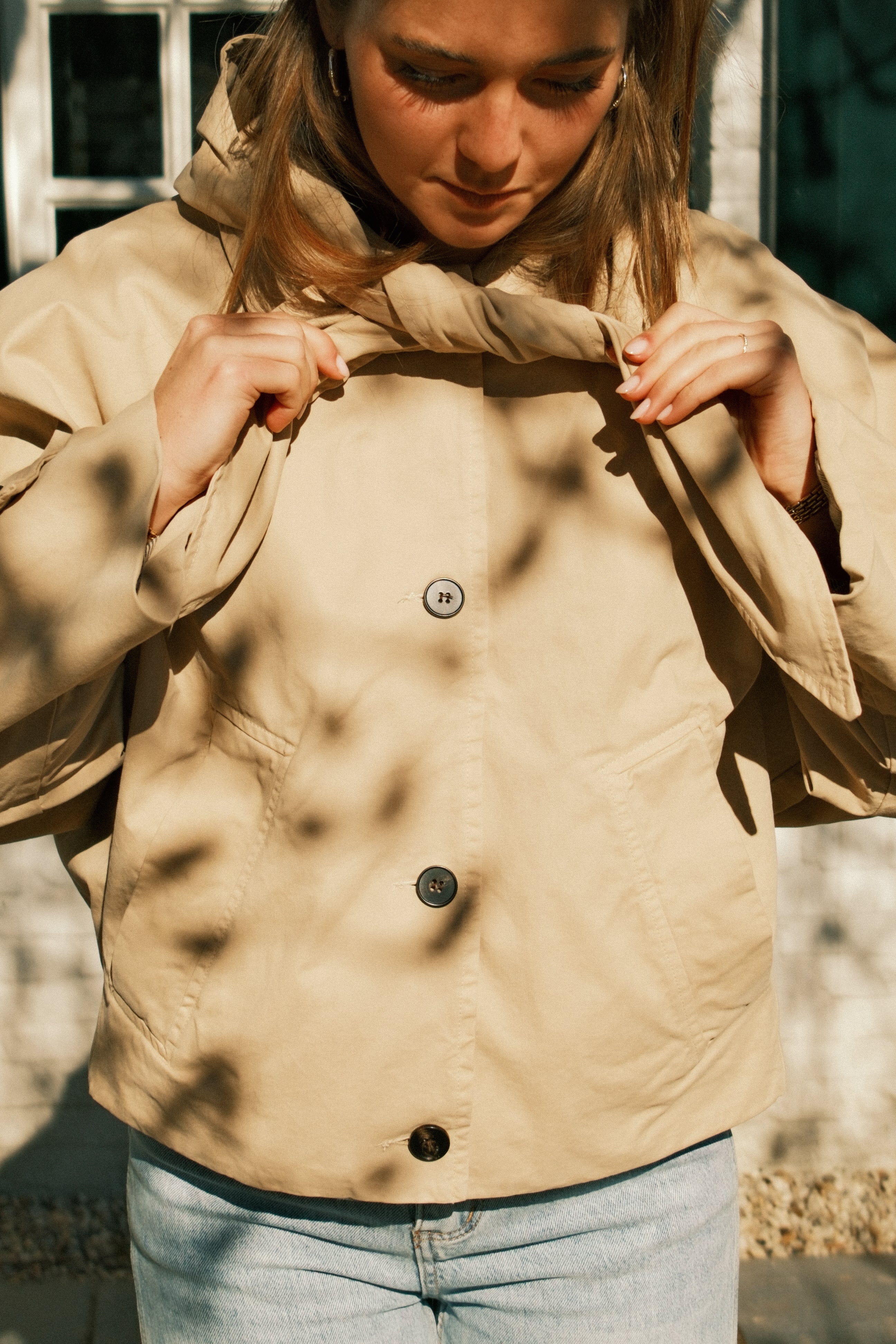 SIGNATURE SPRING COAT BEIGE