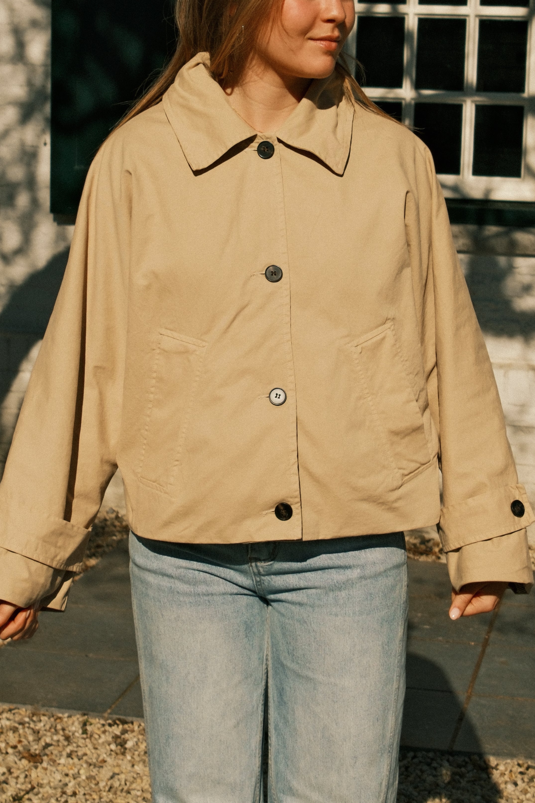 SIGNATURE SPRING COAT BEIGE