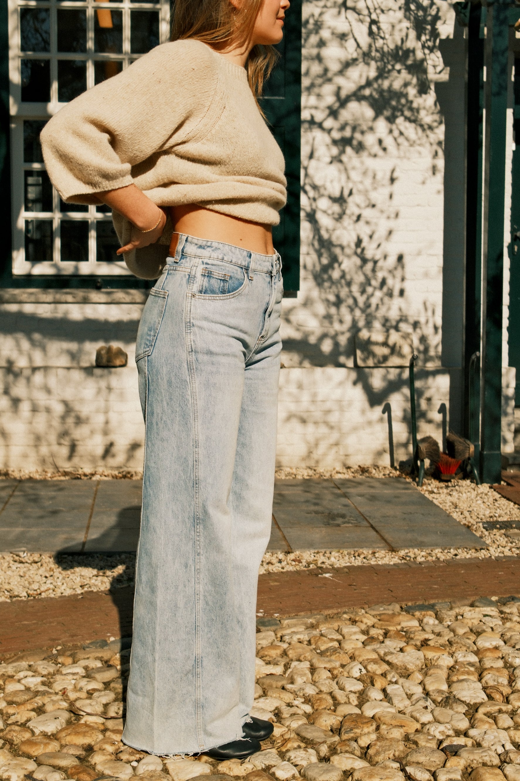 WIDE LEG SALLY JEANS