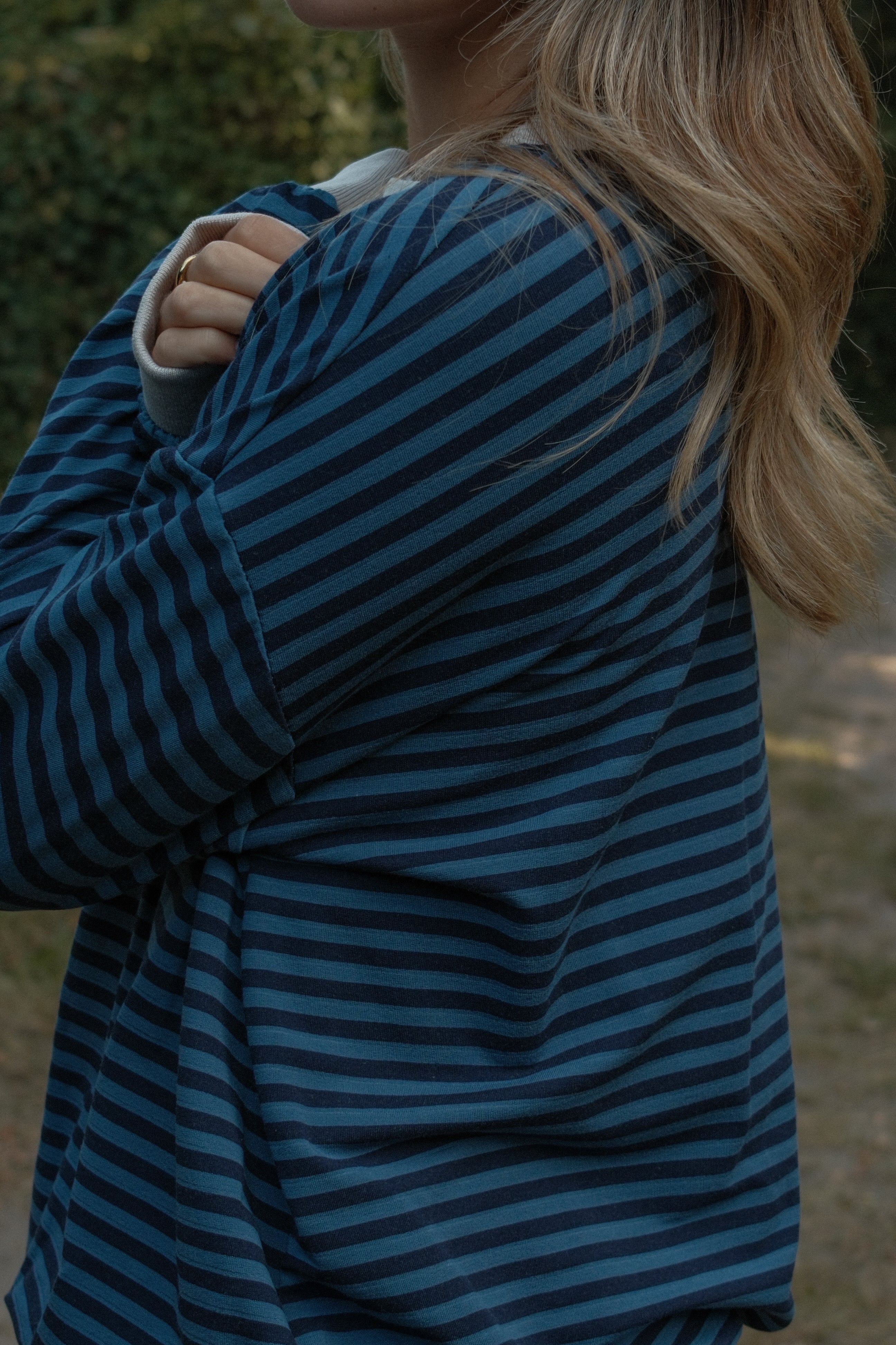 ANNIE SWEATER STRIPED NAVY
