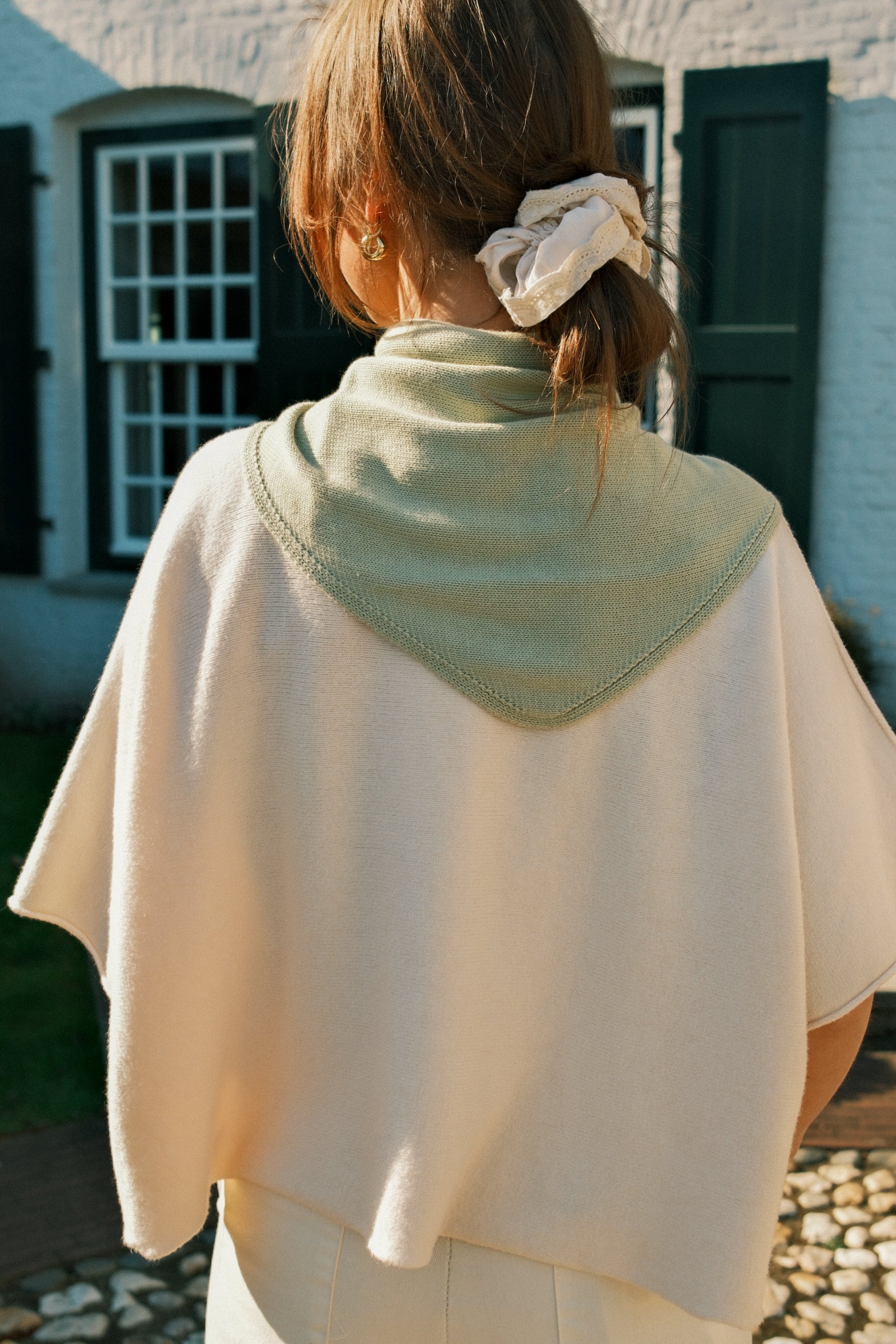 ATELJEE SCARF OLIVE GREEN