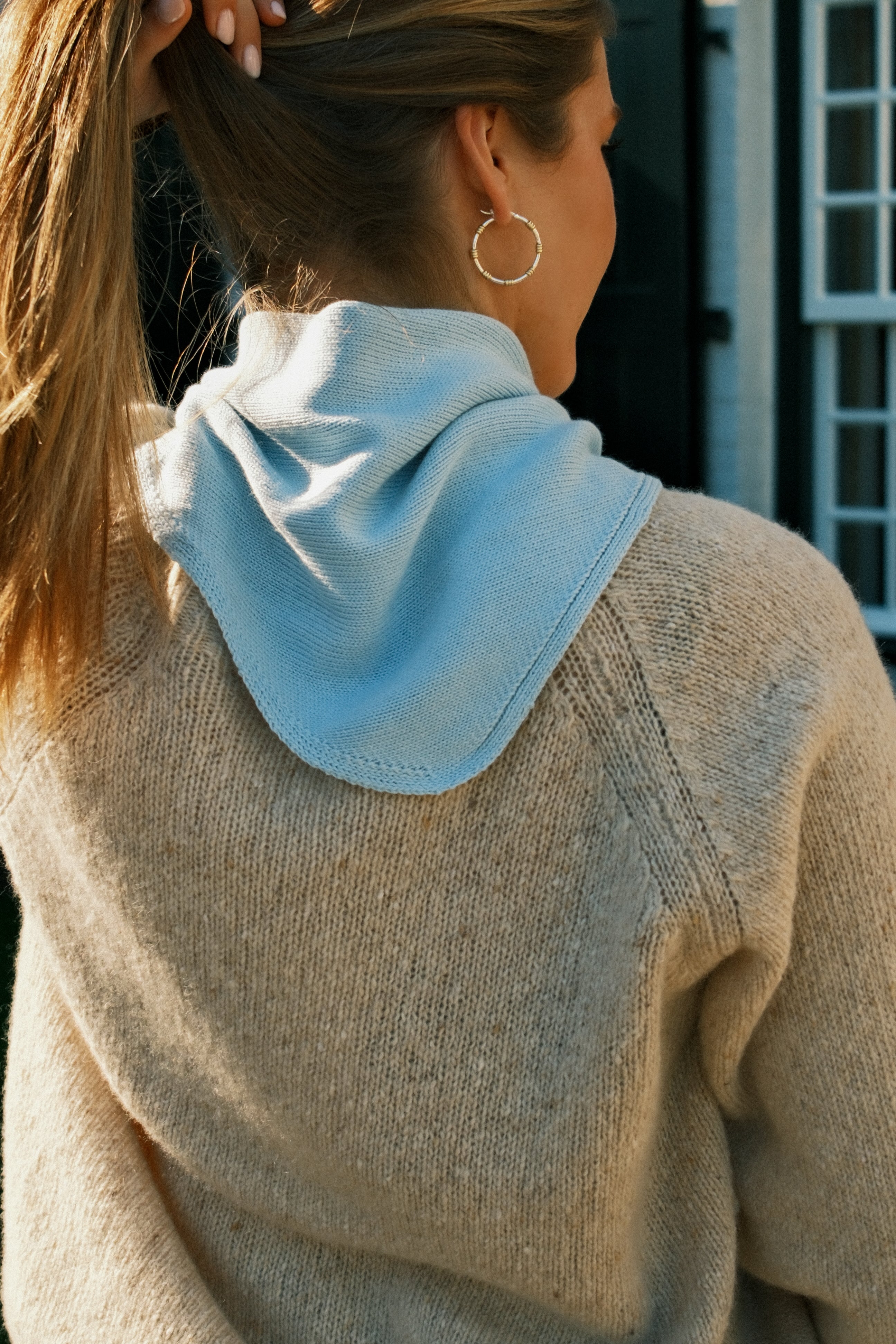 ATELJEE SCARF BABY BLUE