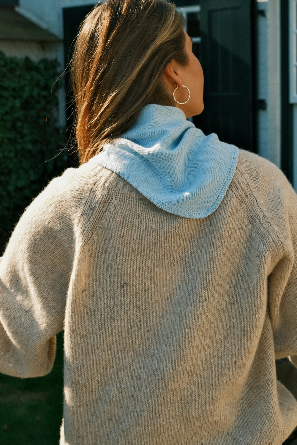 ATELJEE SCARF BABY BLUE