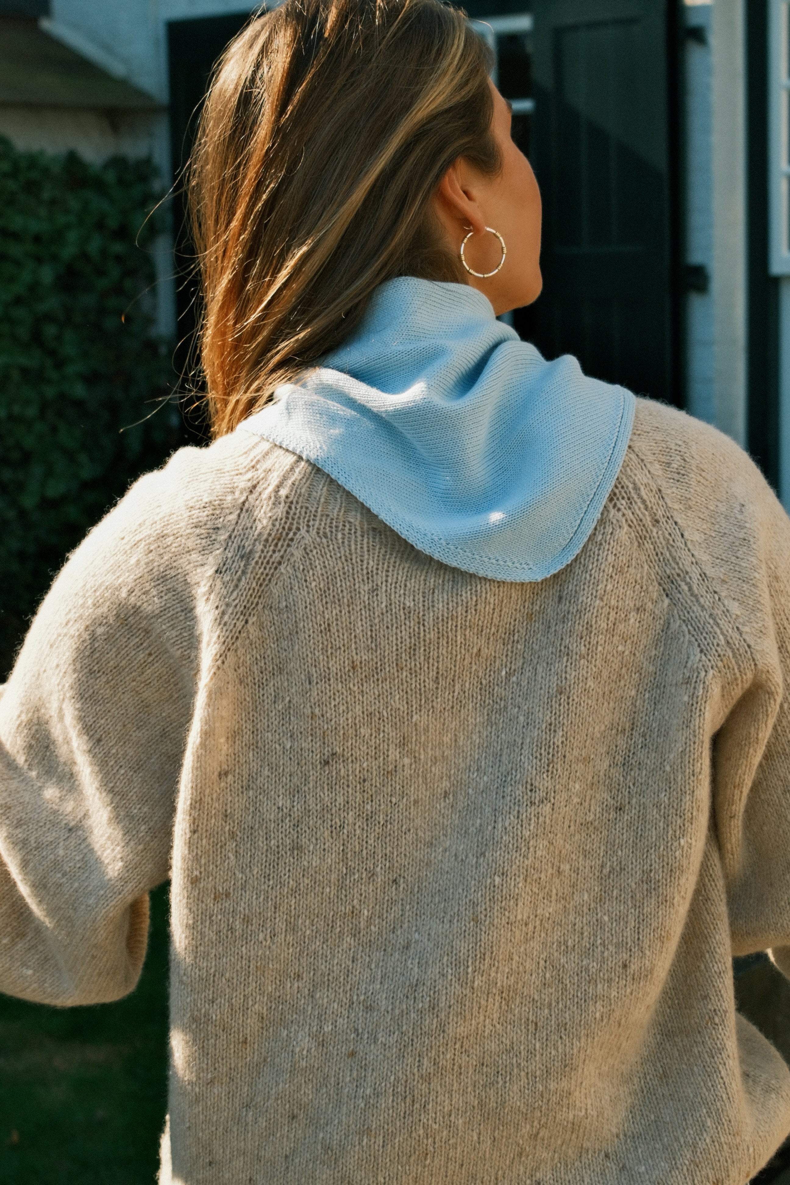 ATELJEE SCARF BABY BLUE