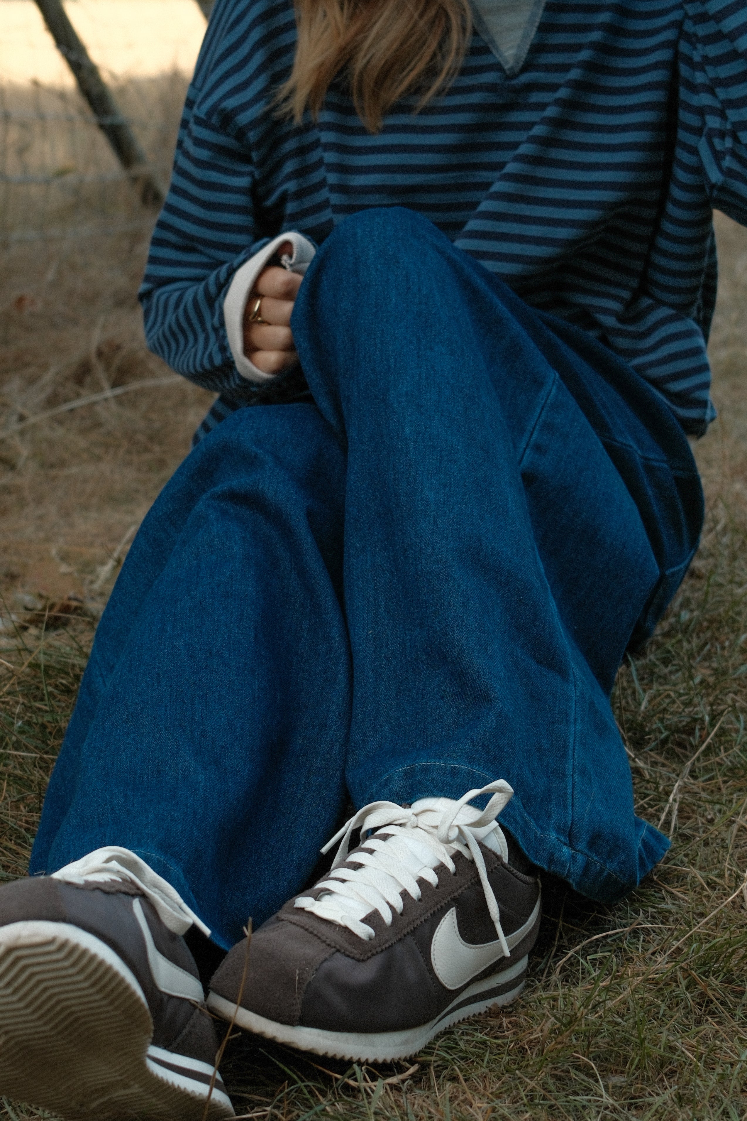 ANNIE SWEATER STRIPED NAVY