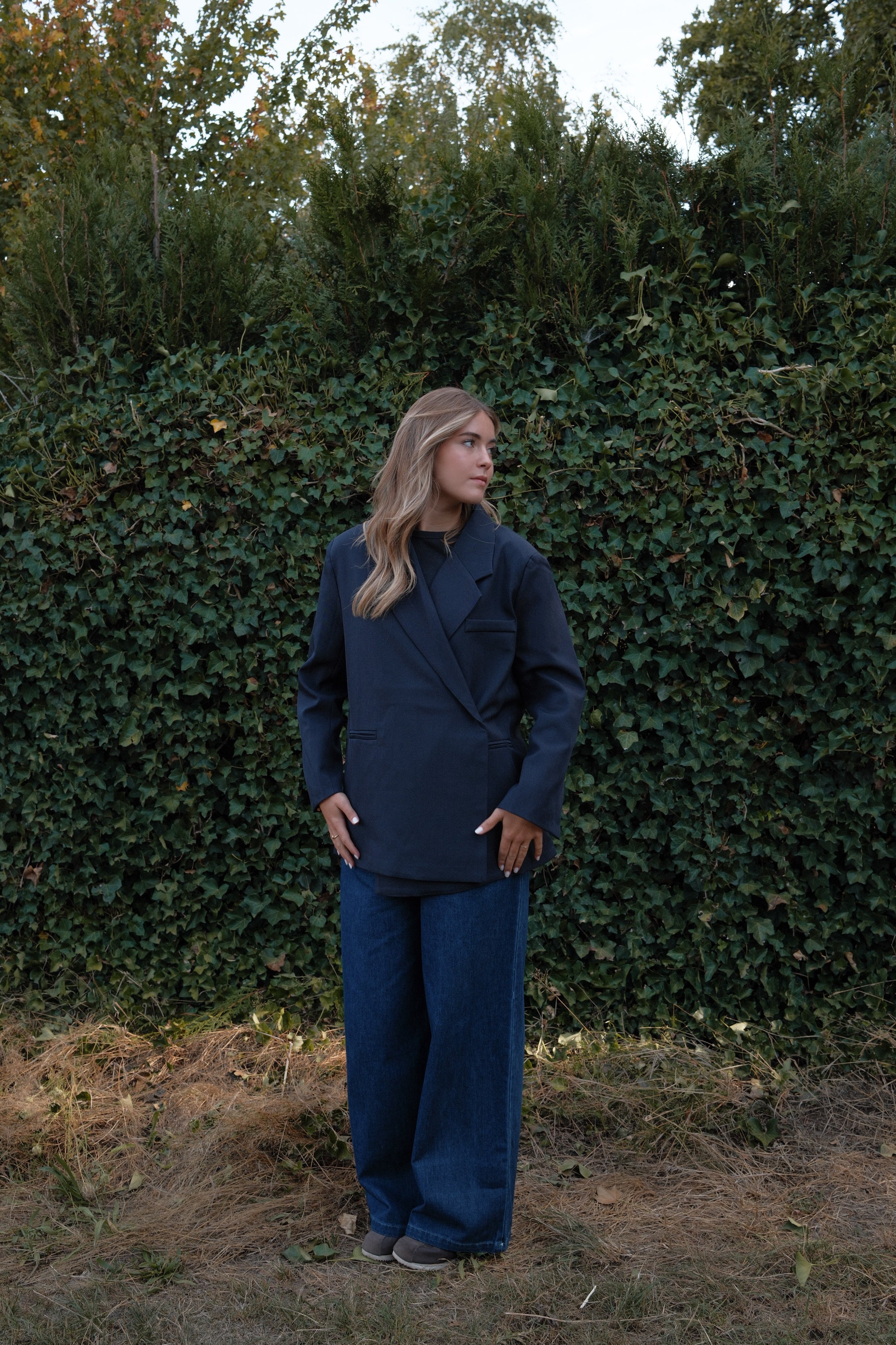 MONICA BLAZER NAVY