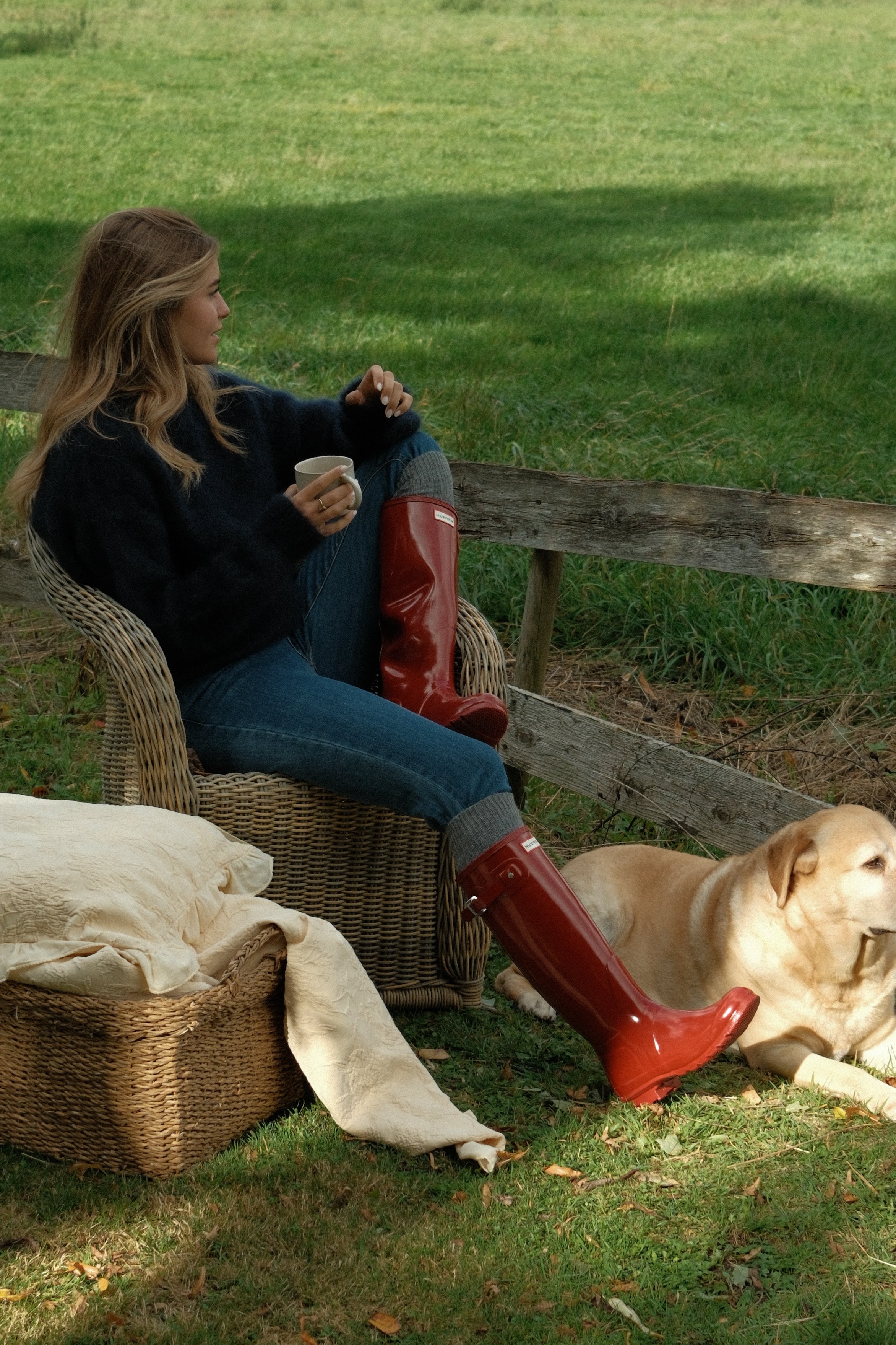 THE MOHAIR ELISE KNIT NAVY
