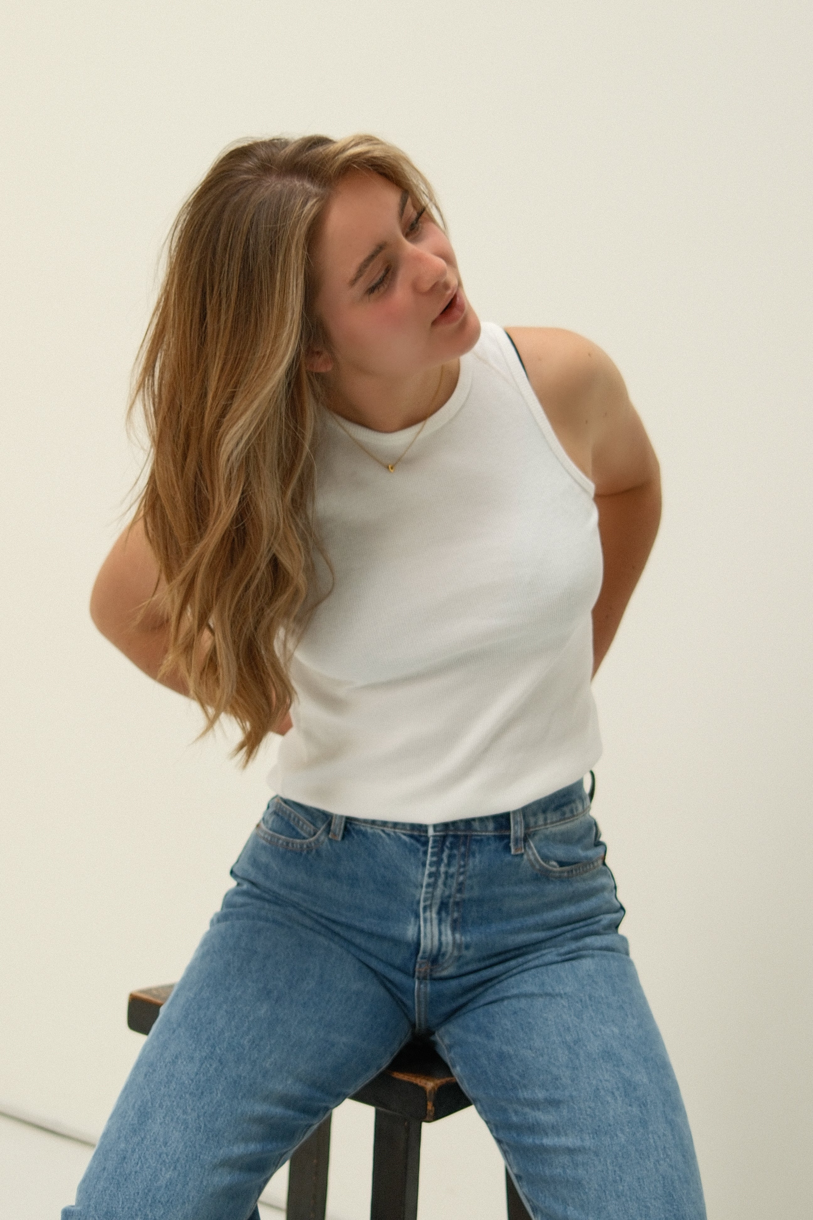 COTTON TANKTOP OFF-WHITE