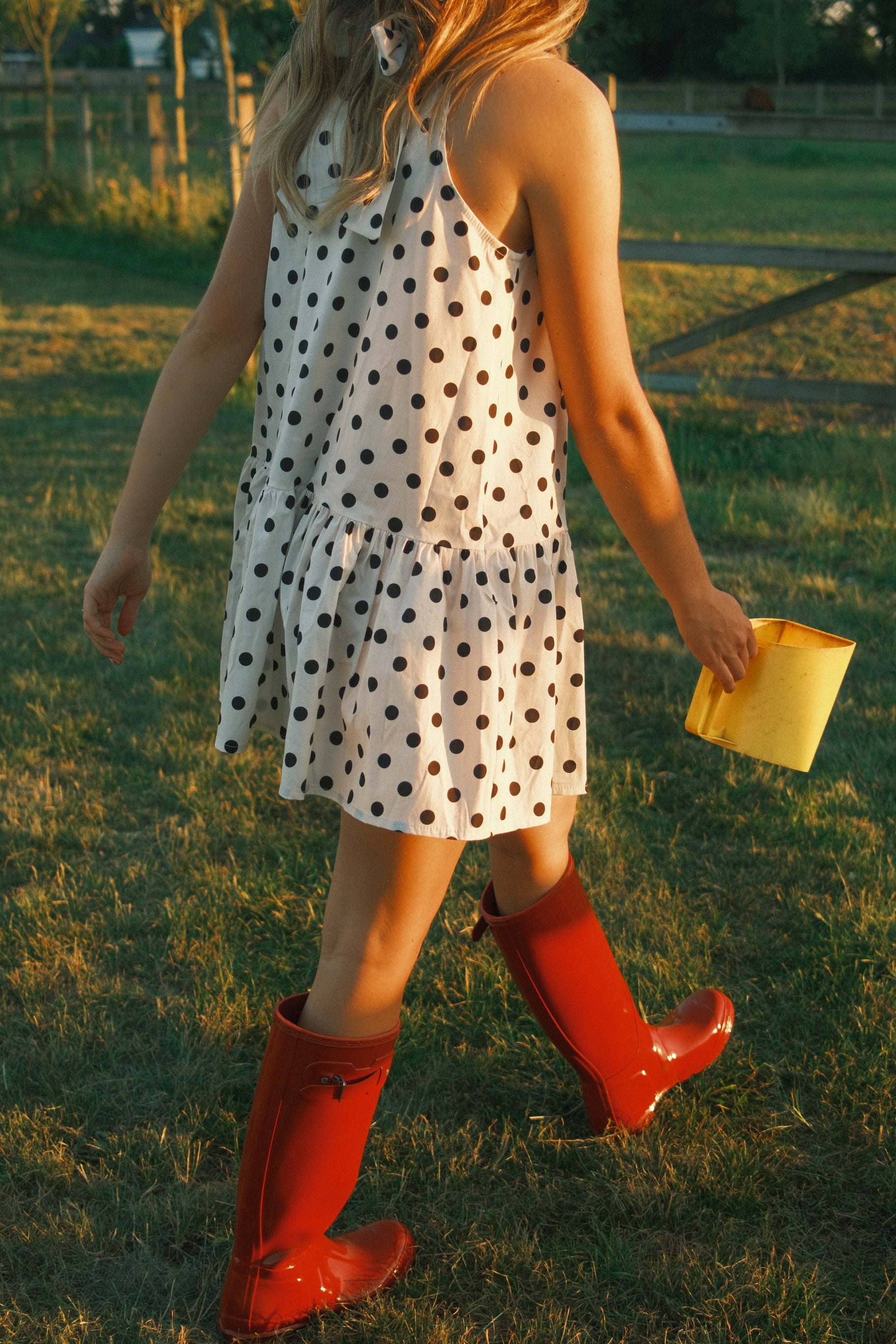 POLKADOT SUMMER DRESS